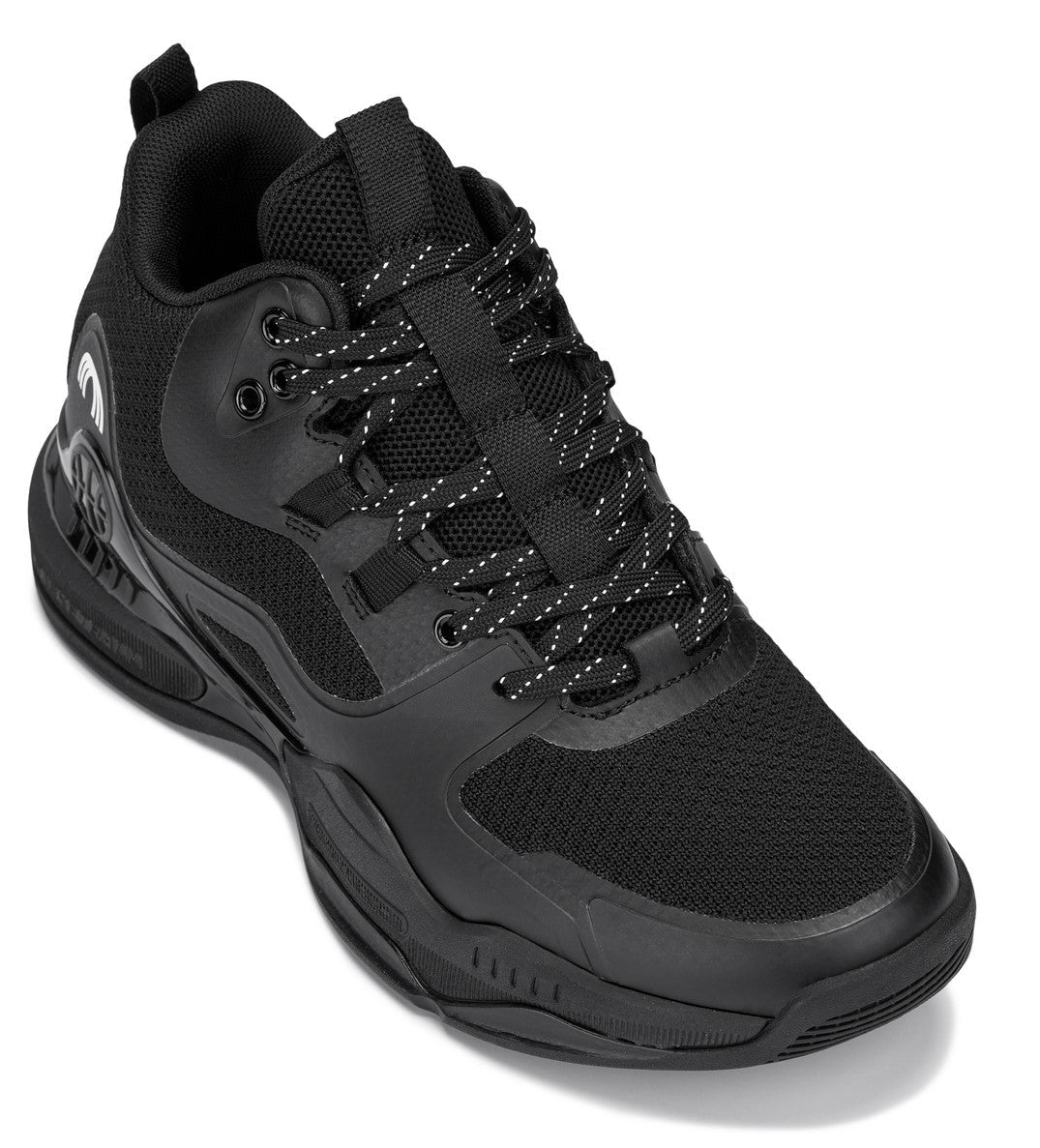 CALTO - Q393 - 3 Inches Taller (Black) - Basketball High-Top Sneakers - Overture Gifts