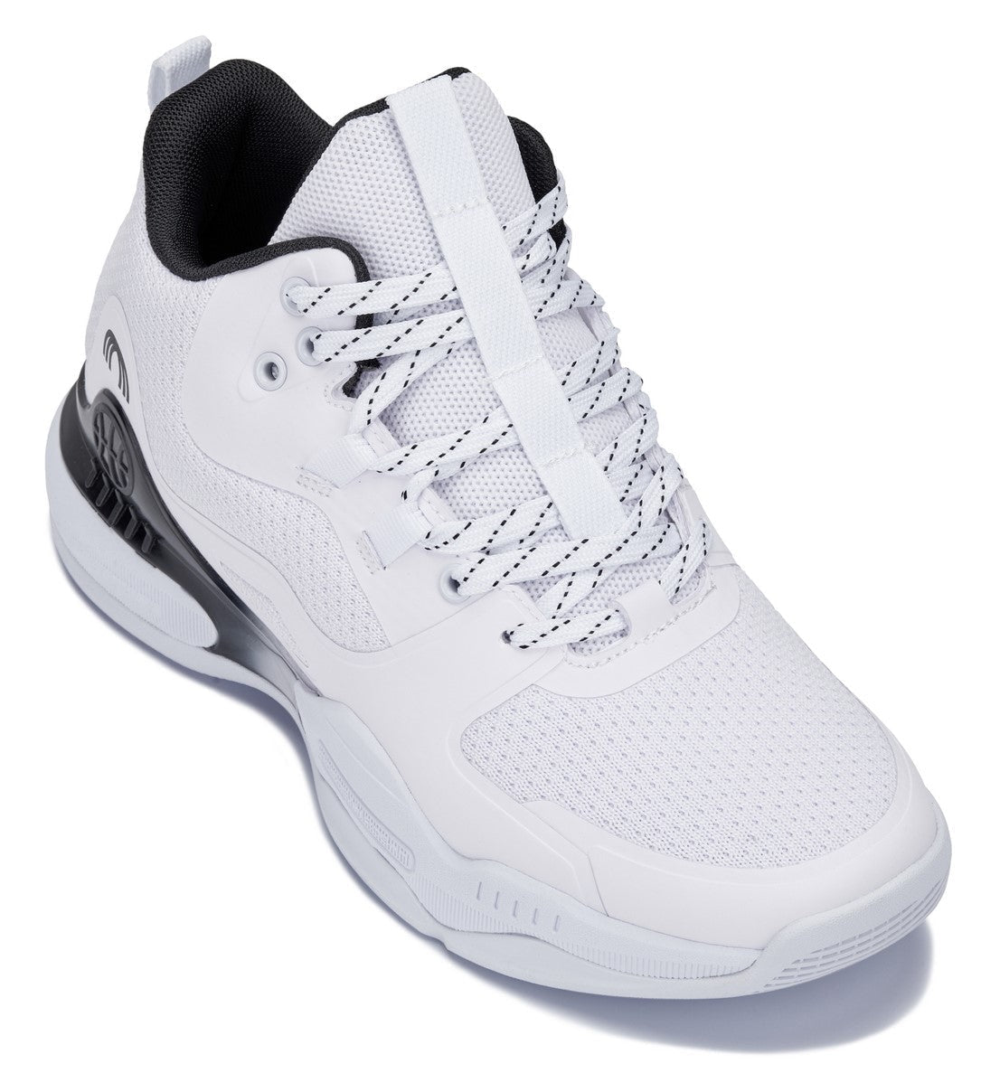 CALTO - Q394 - 3 Inches Taller (White/Black) - Basketball High-Top Sneakers - Overture Gifts