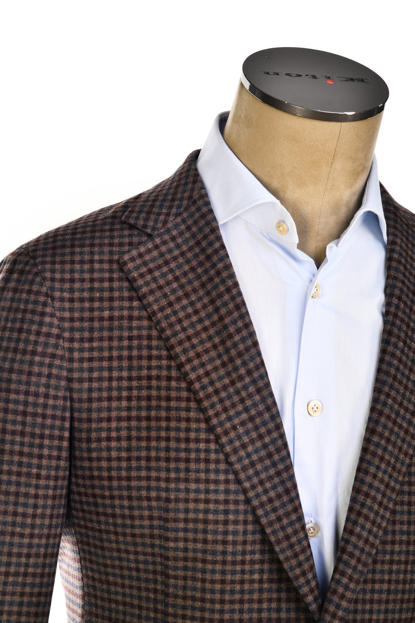 Carlo Barbera Gingham Wool-Cashmere Sport Jacket - Overture Gifts
