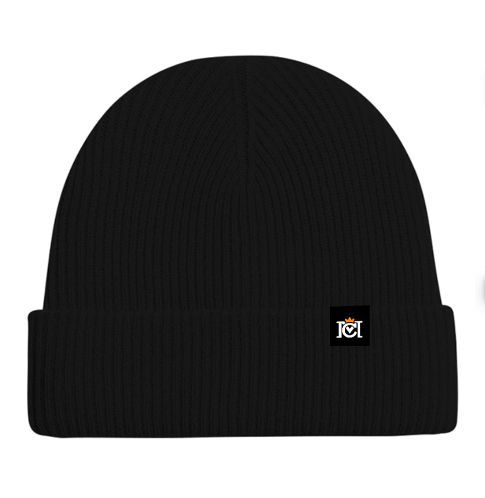 Branded Cashmere Wool Beanie