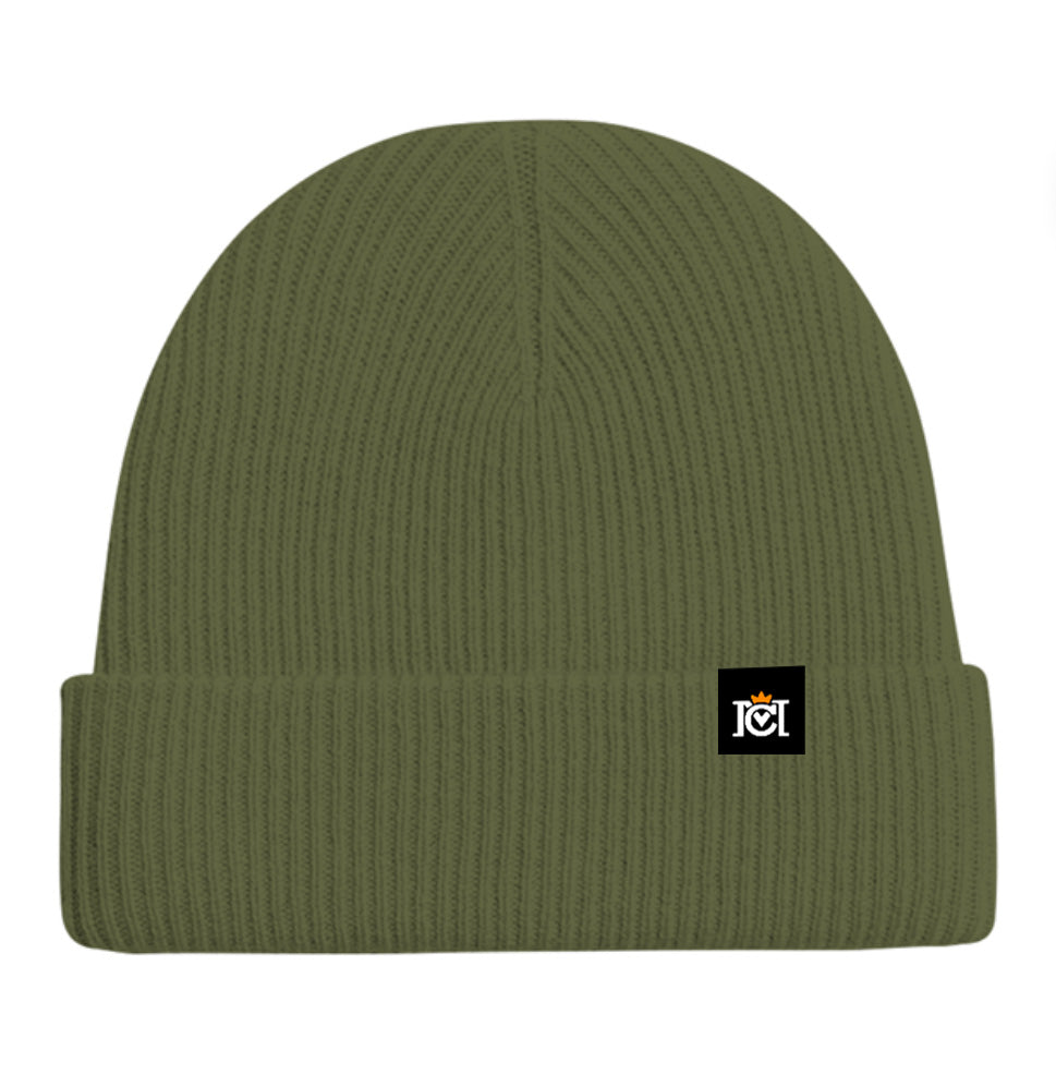 Branded Cashmere Wool Beanie