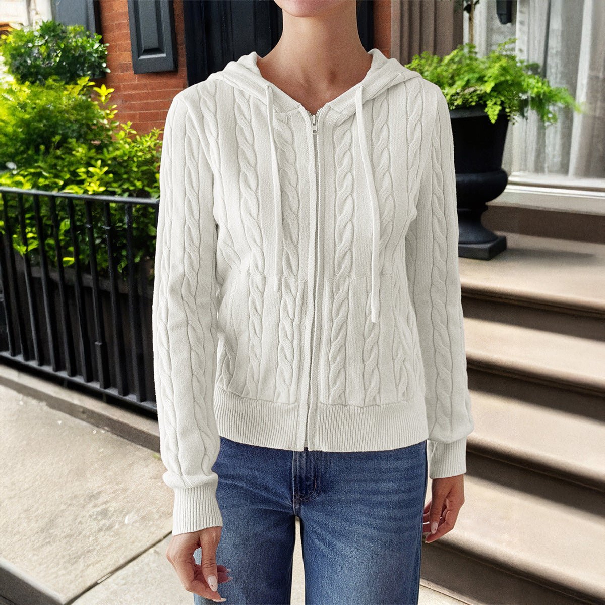 Casual Wool Long Sleeved Sweater Sweaters Women Clothing Autumn Winter - Overture Gifts