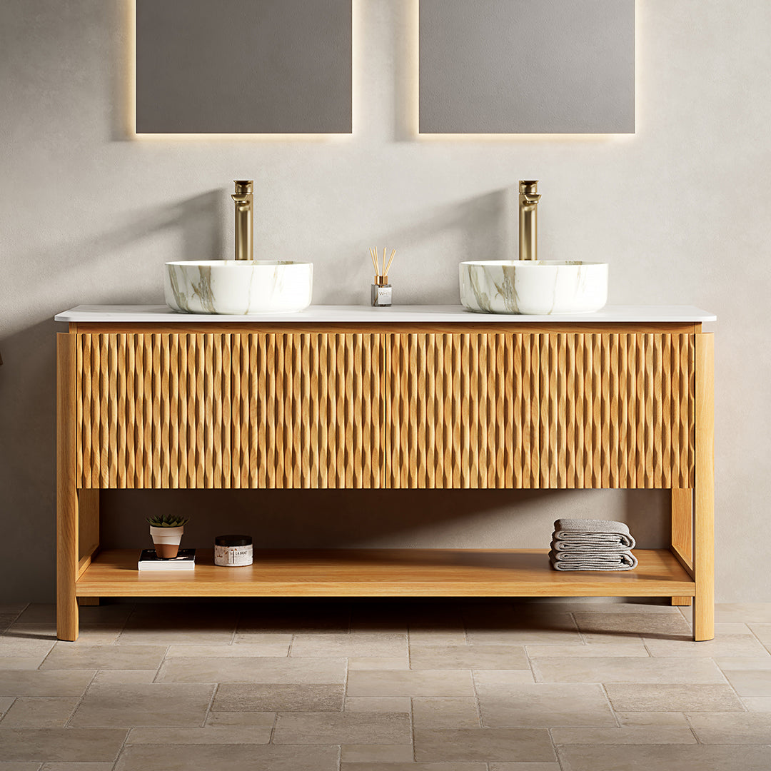 Sharma 60" Bathroom Vanity & Sinks