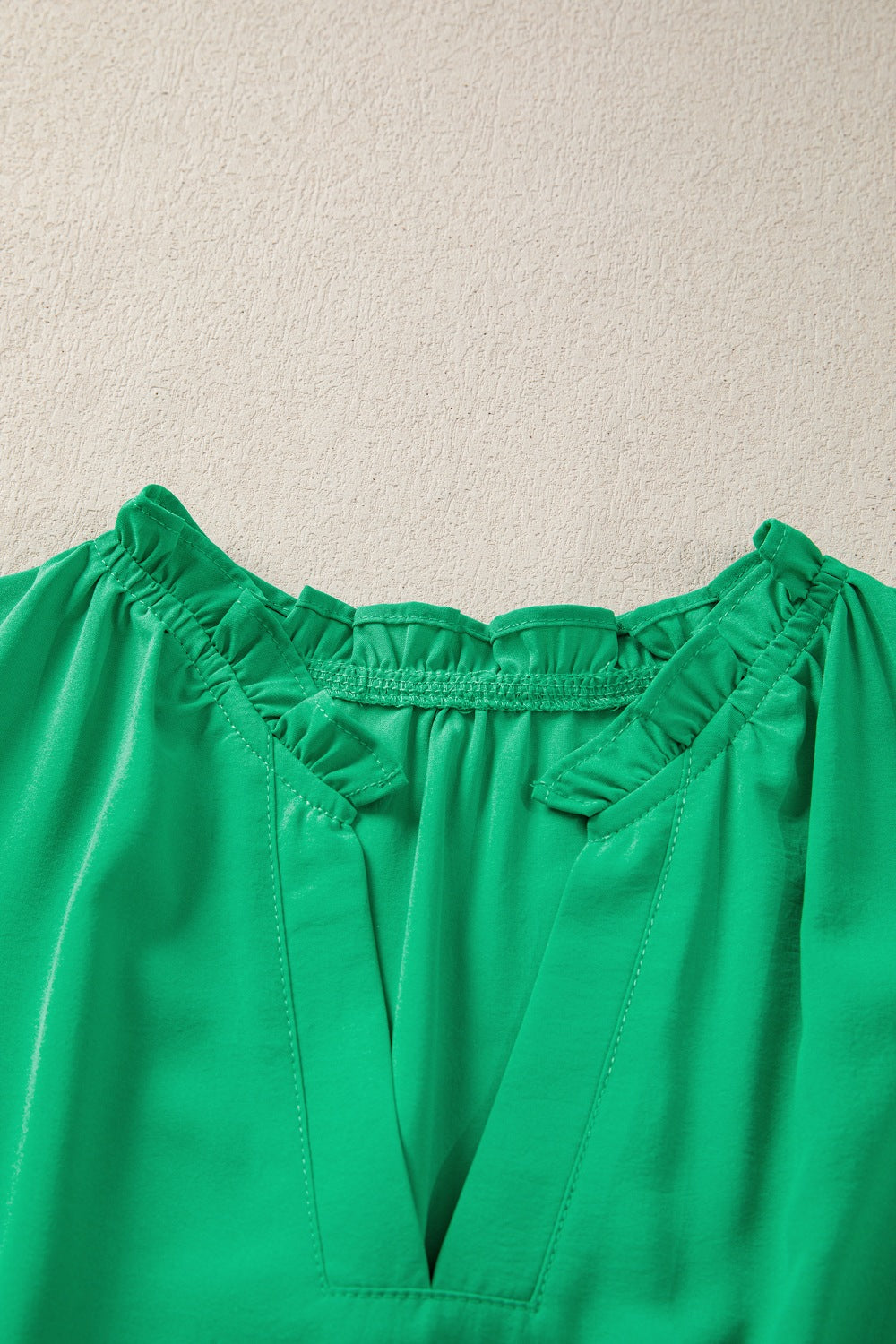 Elegant Ruffled Tiered Puff Sleeve Maxi Dress