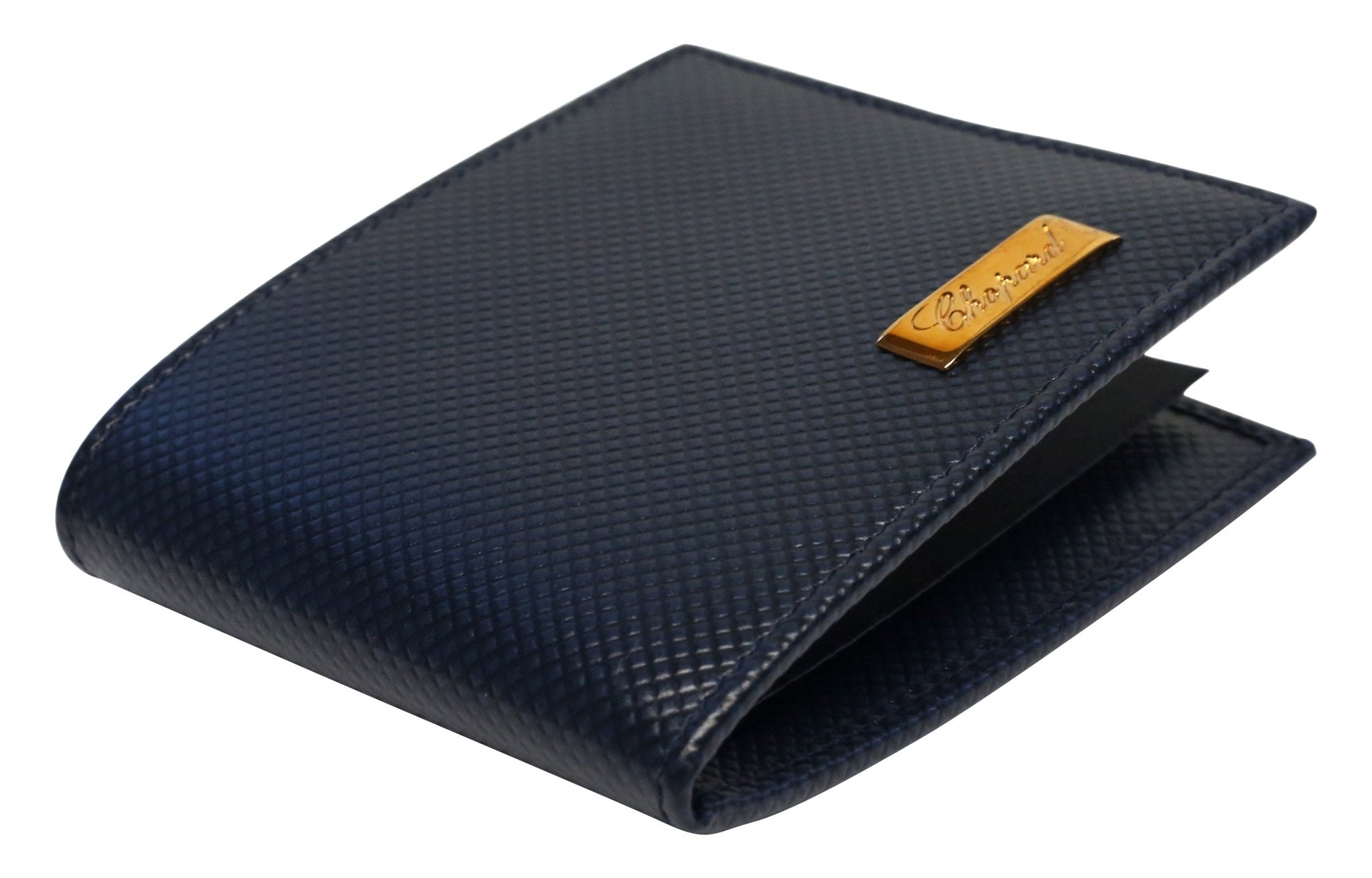 Chopard Classic Racing Dark Blue Leather Unisex Mini Wallet 95012-0319