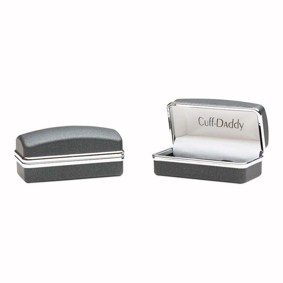 Christian Cross Crystal Cufflinks