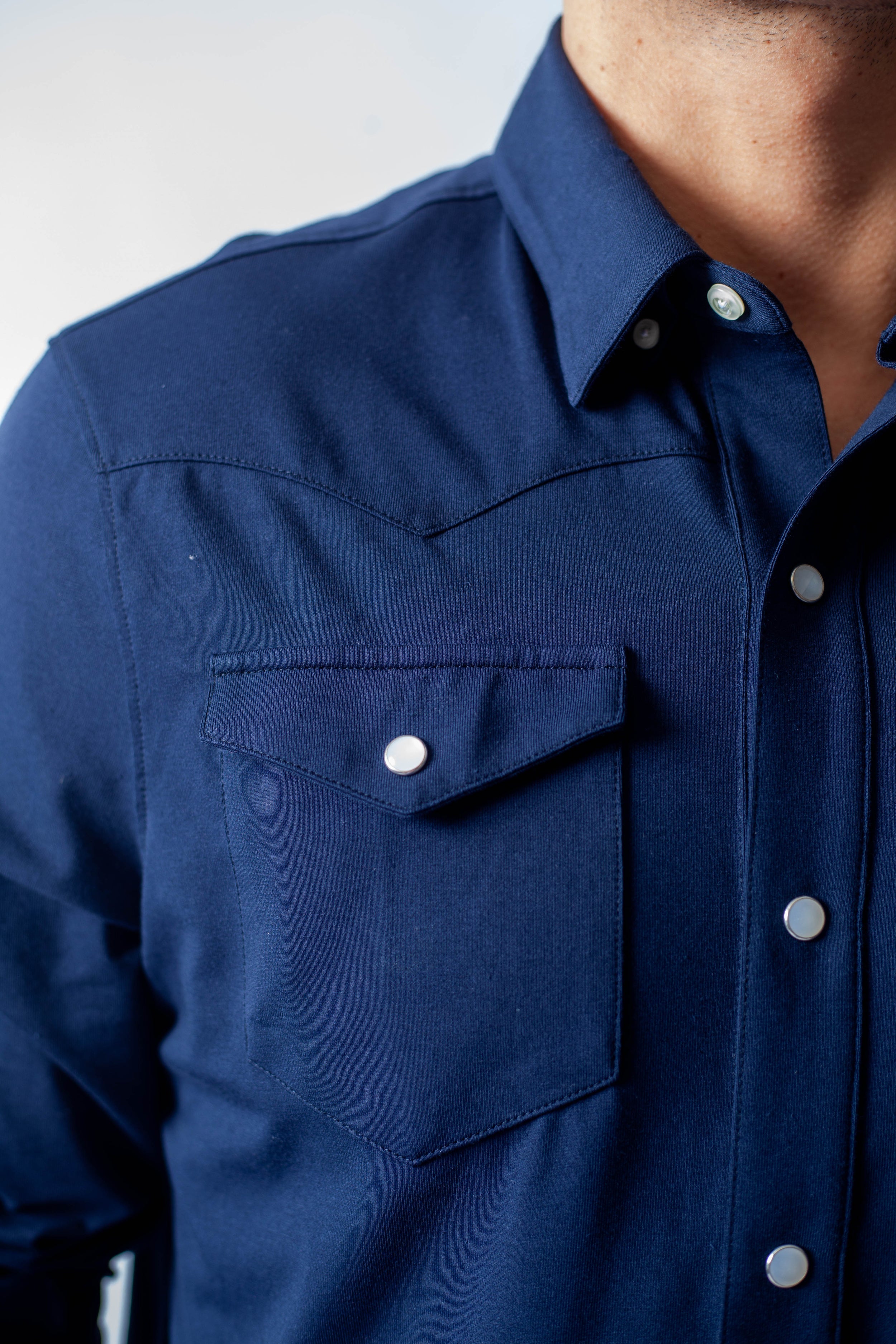 Buki’s Cinqo Western Tech Shirt 2-Pack - Navy/White  - Men