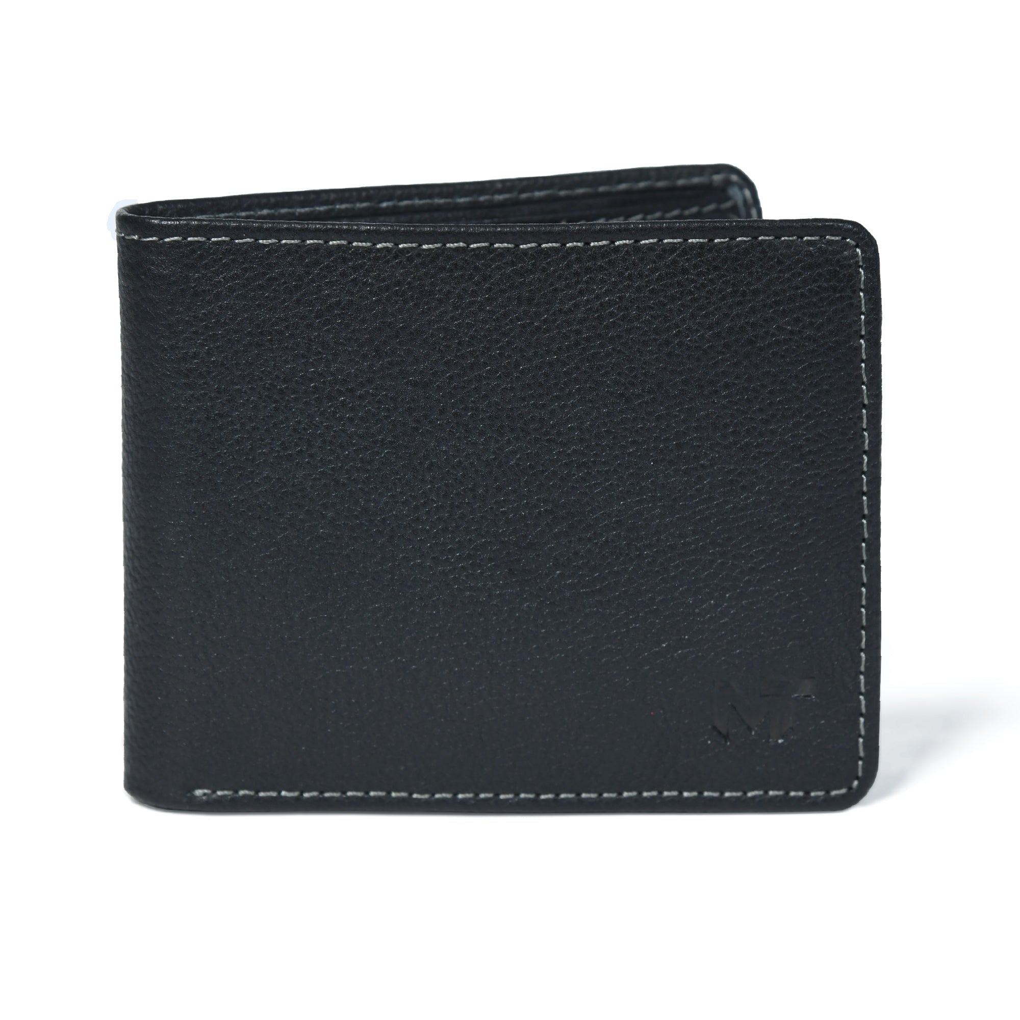 Classic Black Leather Wallet - Overture Gifts