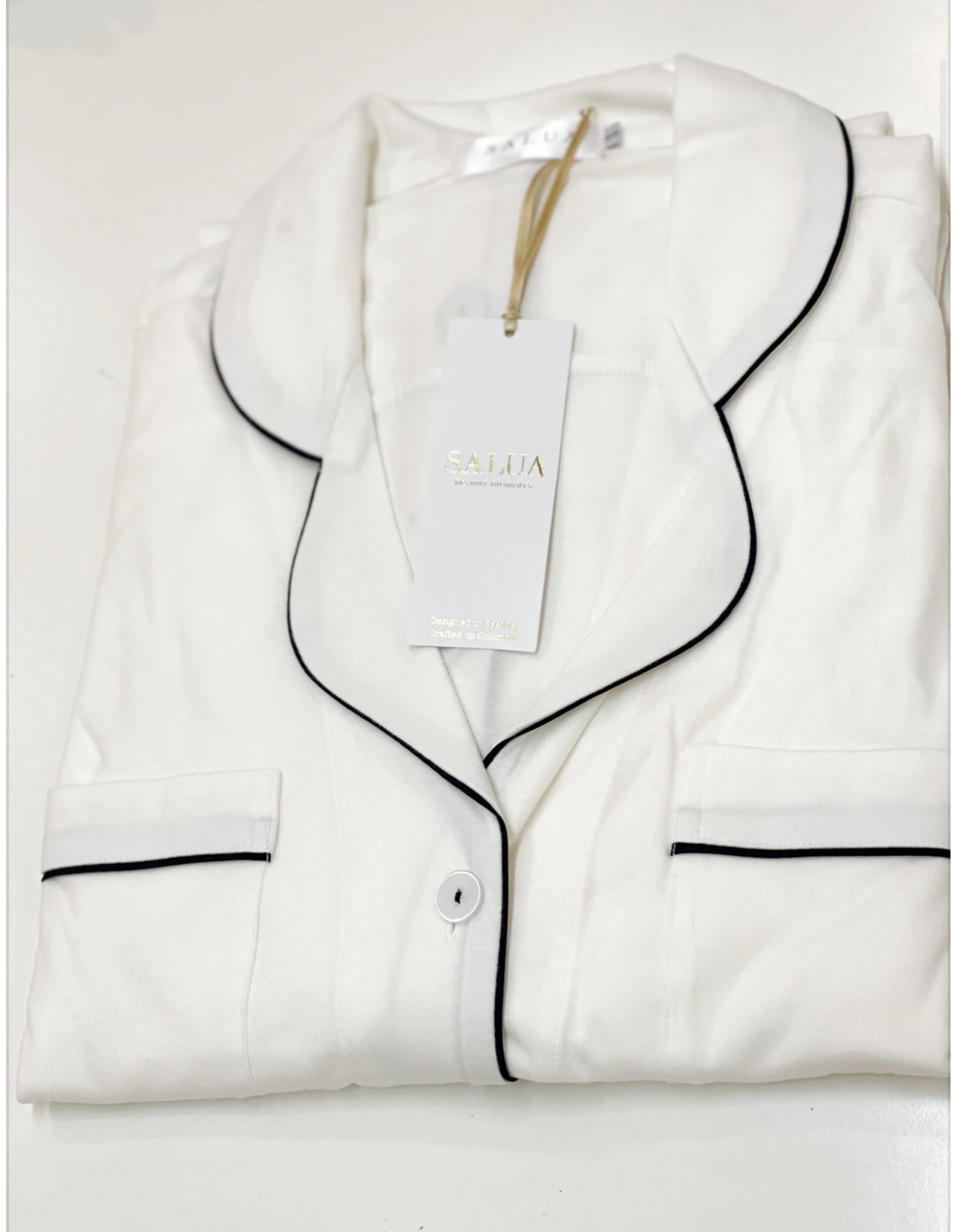 Classic Luxury Capri Pajamas in Brushed Pima Cotton - Overture Gifts