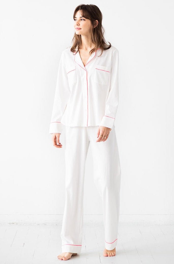 Classic Luxury Pajamas in Brushed Pima Cotton - Overture Gifts