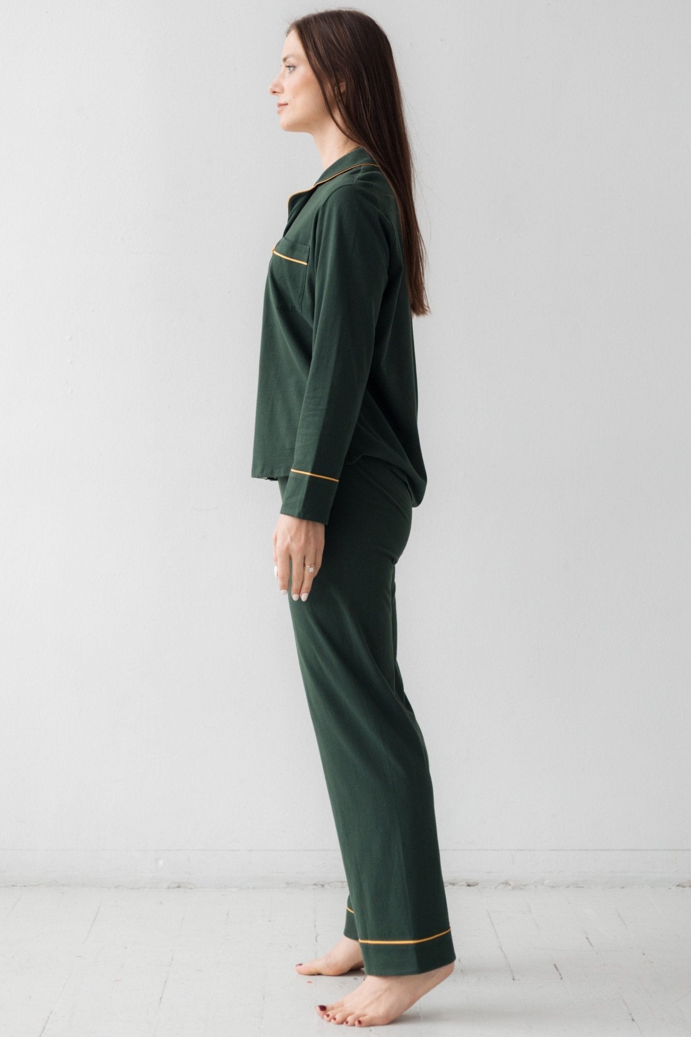 Classic Luxury Pajamas in Brushed Pima Cotton - Overture Gifts