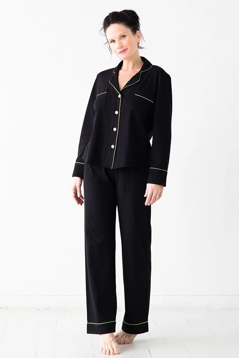 Classic Luxury Pajamas in Brushed Pima Cotton - Overture Gifts