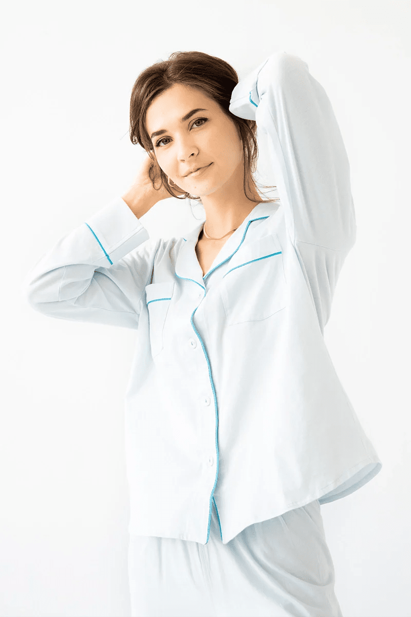Classic Luxury Pajamas in Brushed Pima Cotton - Overture Gifts