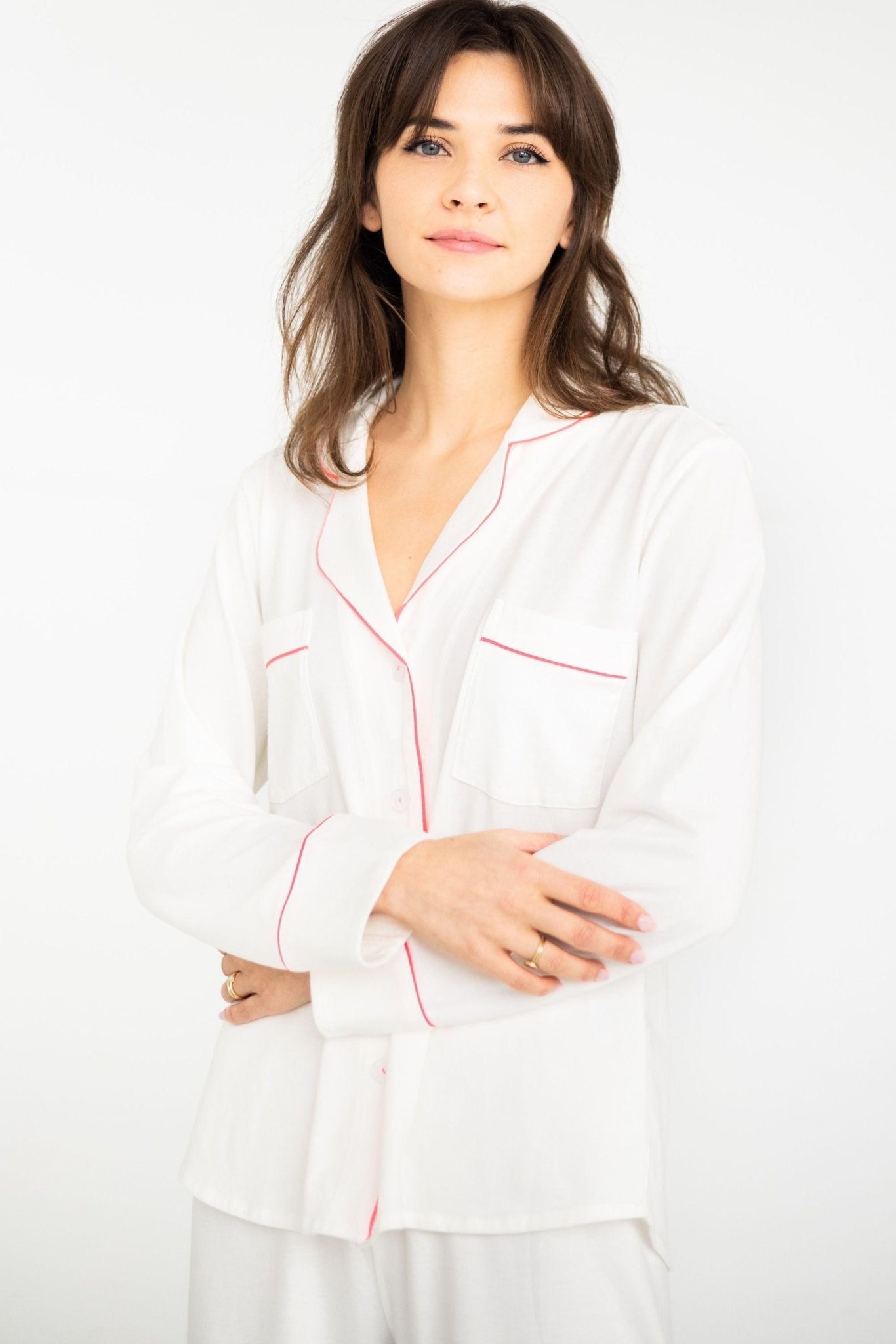 Classic Luxury Pajamas in Brushed Pima Cotton - Overture Gifts