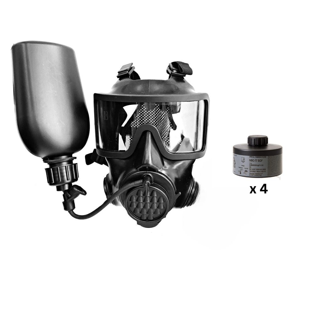 Mira Safety CM-8M - Full-Face Respirator - NVG Compatible