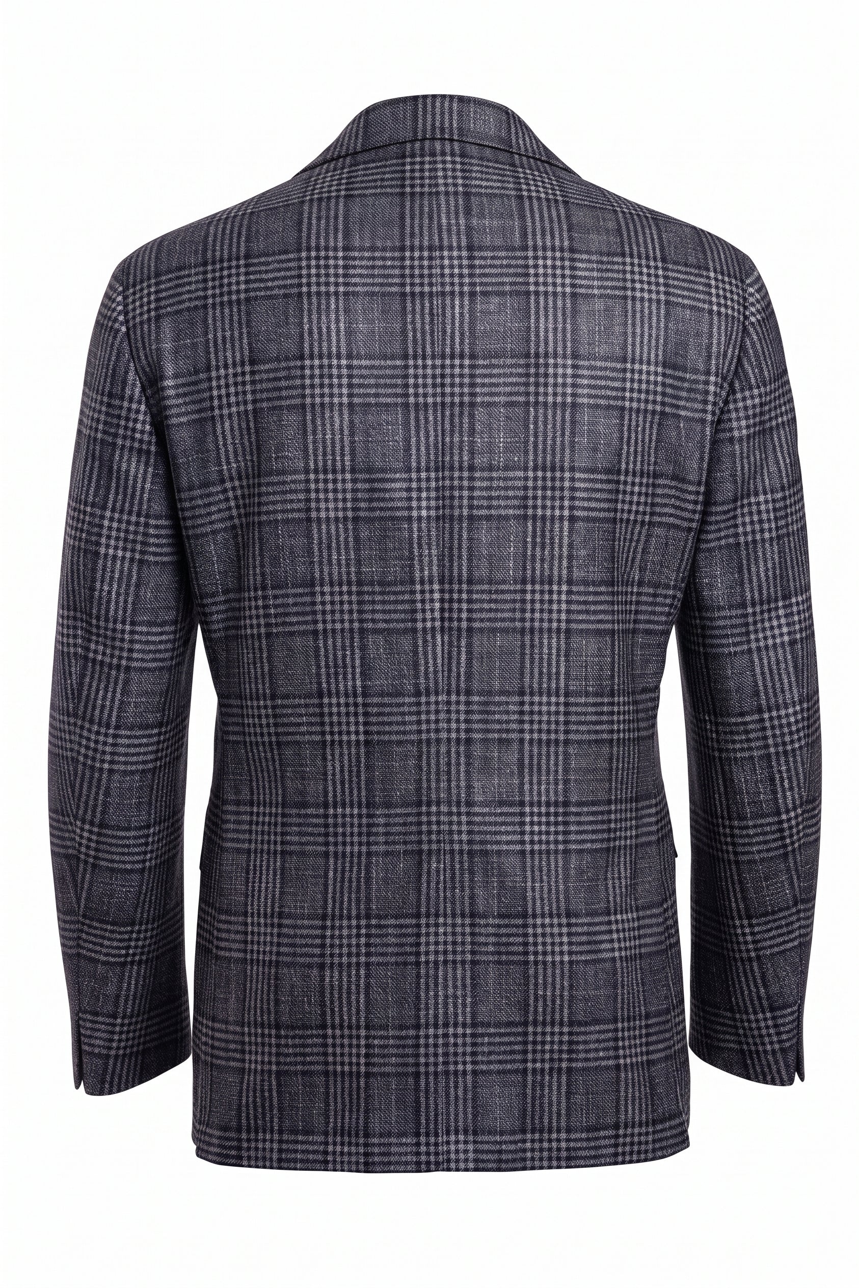 Sartorio Checked Wool-Silk-Cashmere Sport Jacket