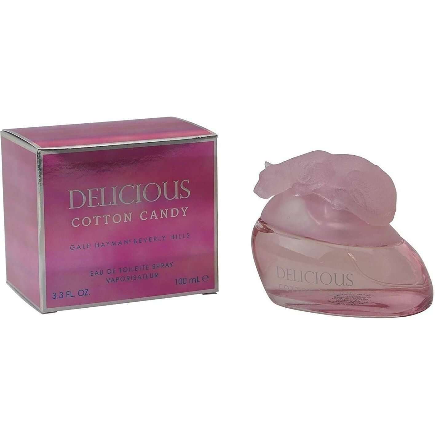 Delicious Cotton Candy by Gale Hayman for Women EDT Spray 3.4 oz