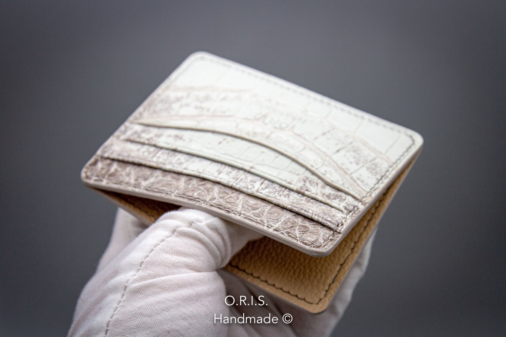 Crocodile Card Holder - Himalayan - Overture Gifts