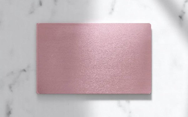 Custom Engraved Metal Business Cards – Aluminum (100 pcs) – Laser Engraved for Corporate Branding