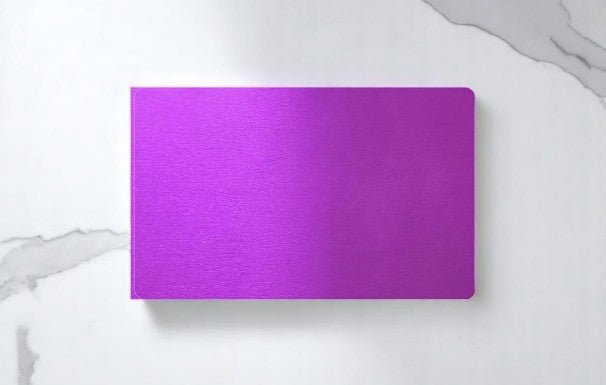Custom Engraved Metal Business Cards – Aluminum (100 pcs) – Laser Engraved for Corporate Branding