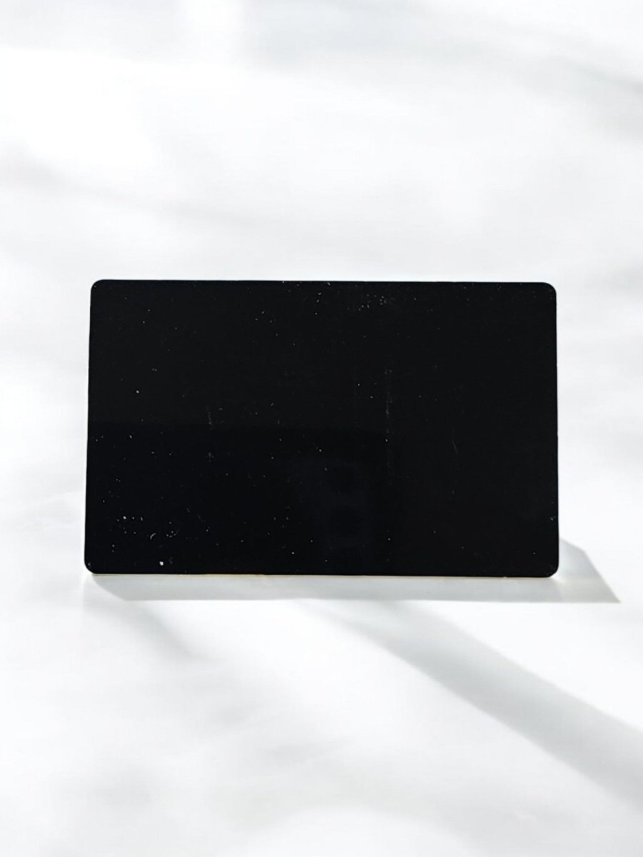 Custom Engraved Metal Business Cards – Aluminum (100 pcs) – Laser Engraved for Corporate Branding