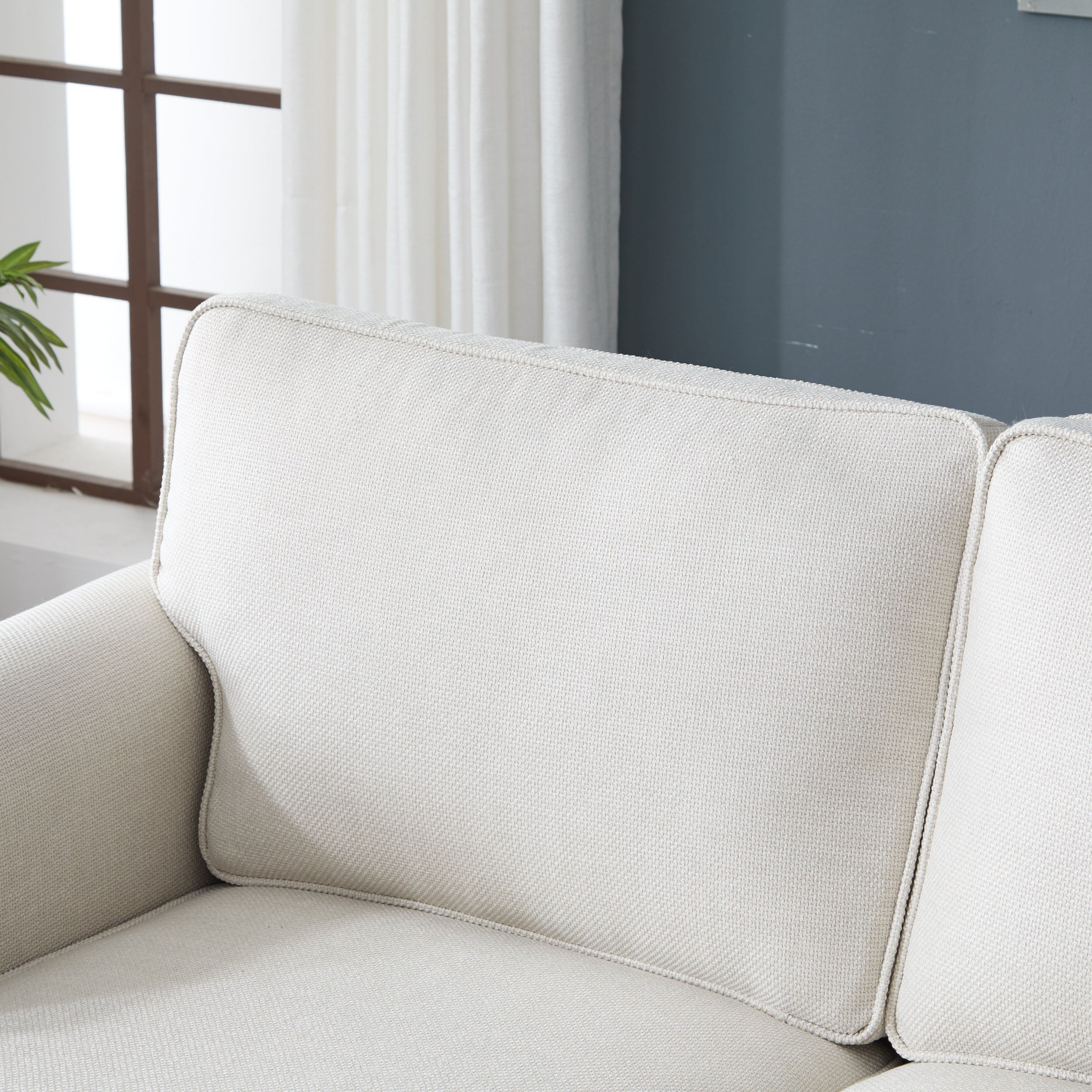 68 Inch Nailhead Trim Couches for Living Room