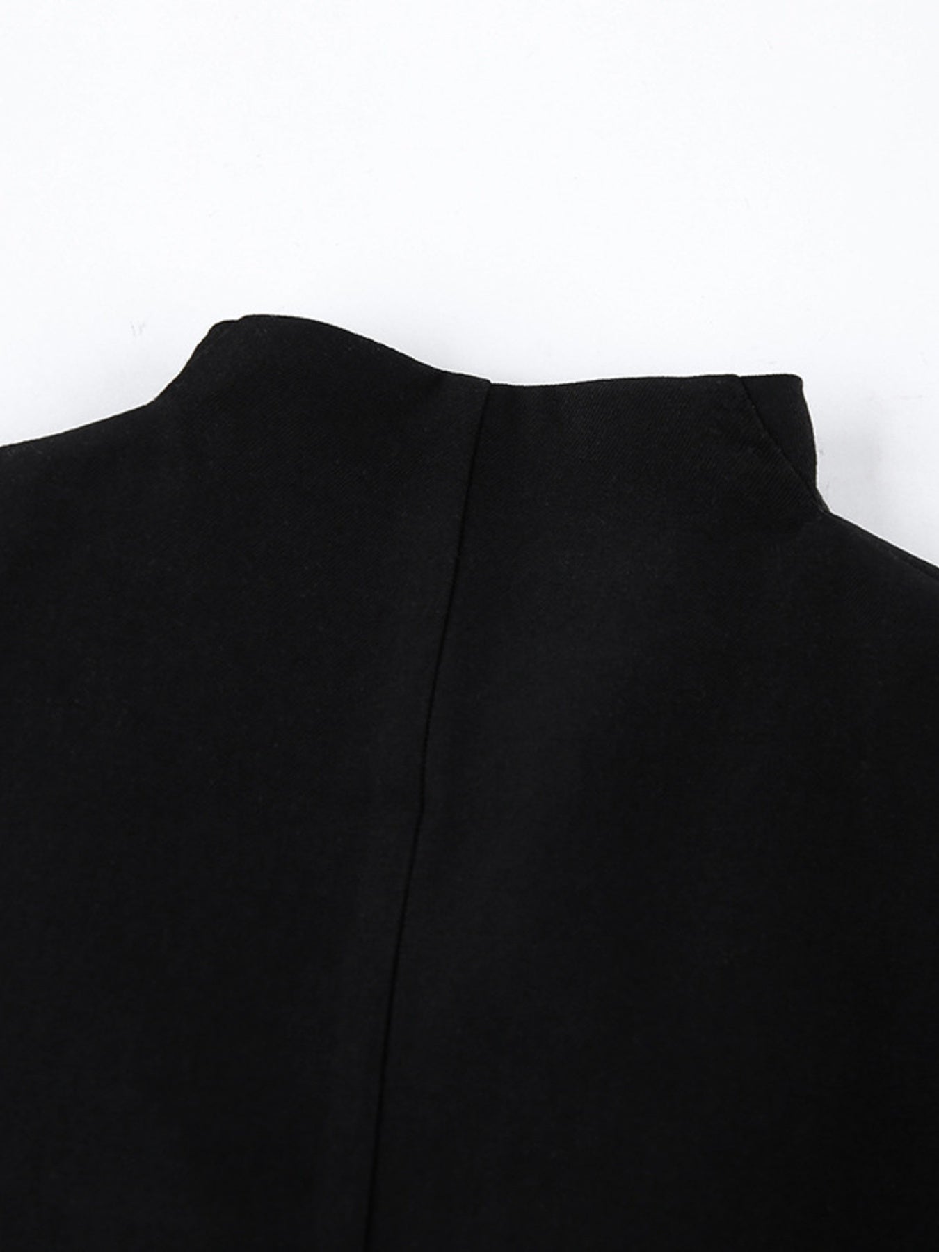 Pleated One Button Blazer Dress