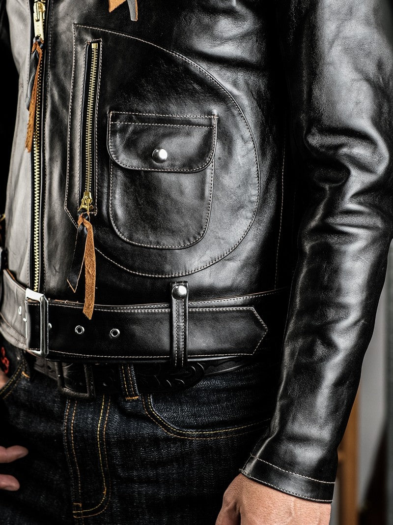 Maison Cavalier — The Horsehide Fur-Collar Jacket