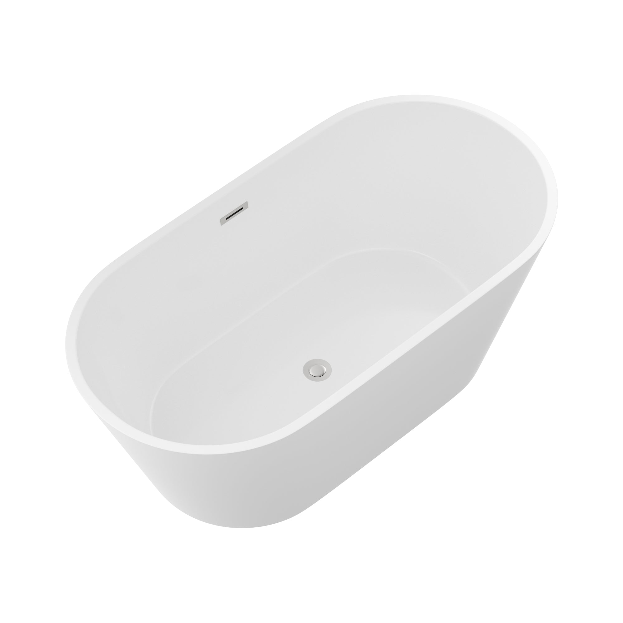 59" Acrylic Freestanding Bathtub - Gloss