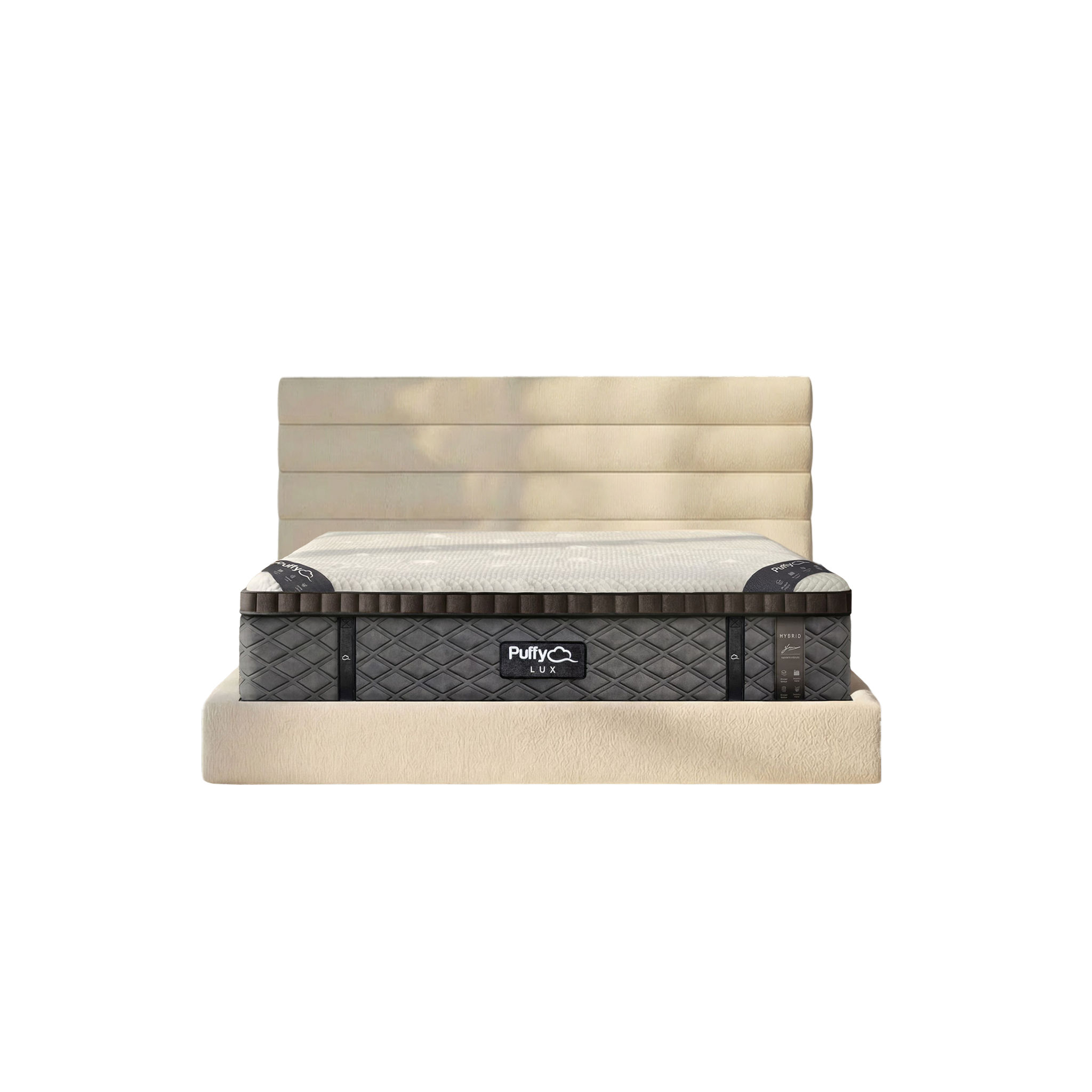 Puffy Lux Hybrid Mattress for Back Pain & Cooling Comfort