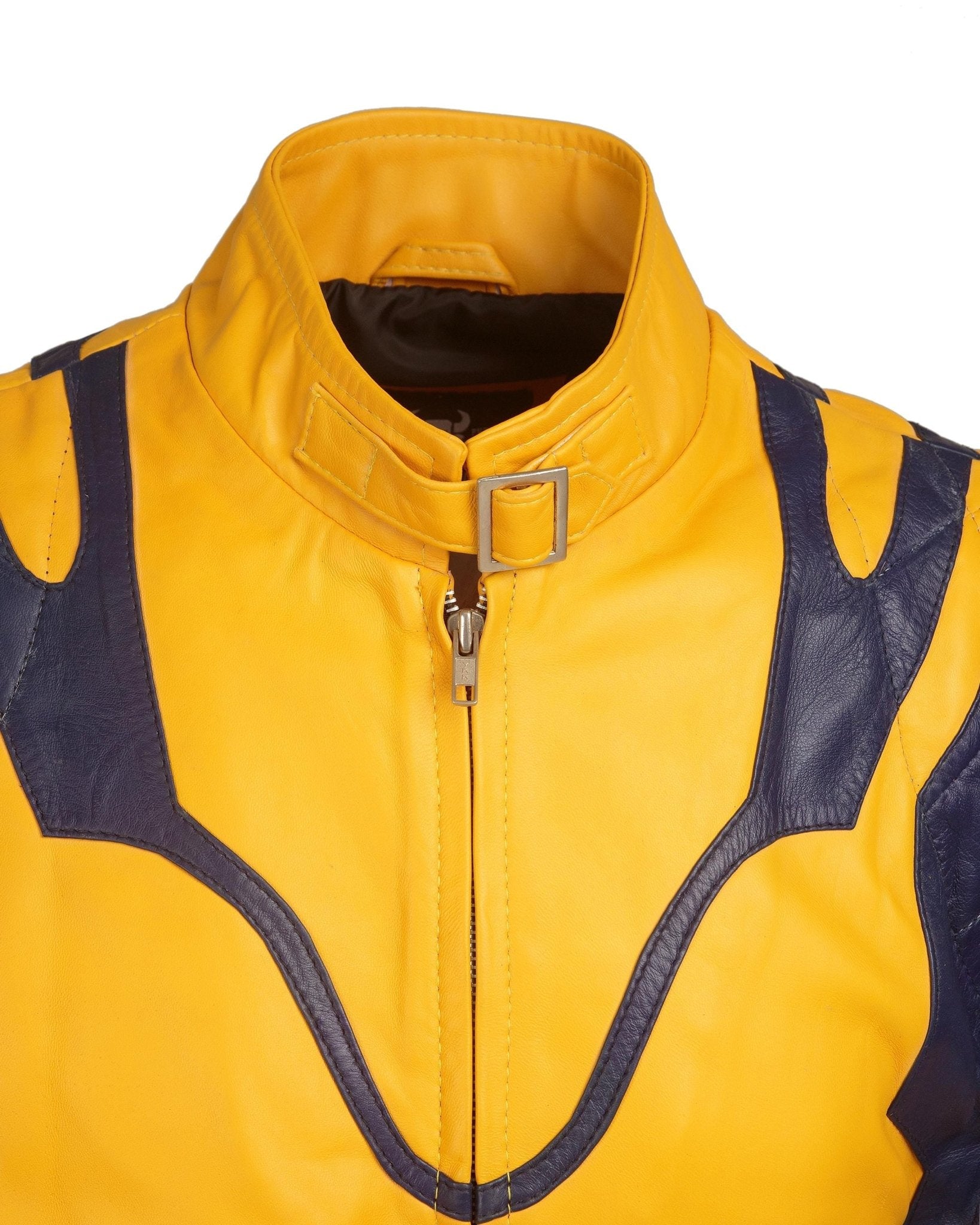 DP Jackman Logan Moto Biker Real Leather Jacket Handcrafted by Ox and Bulls - Overture Gifts