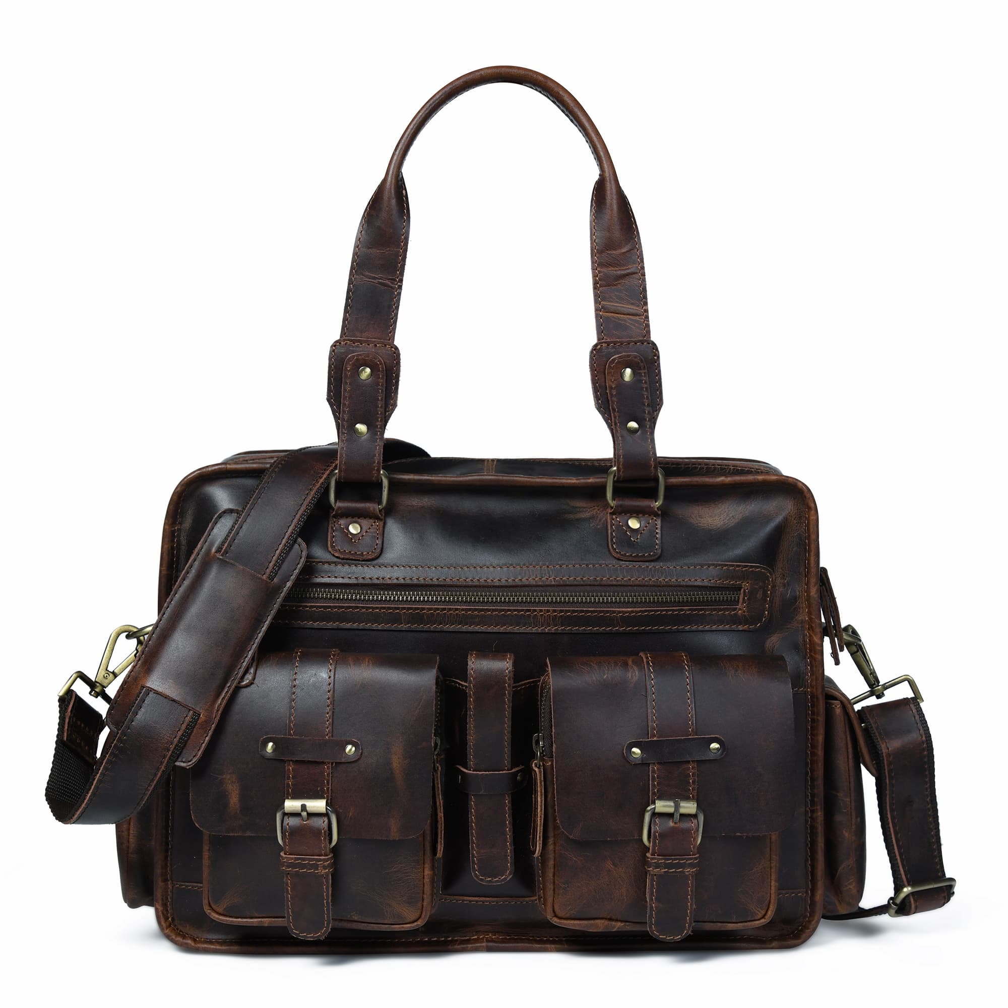 Dryden Buffalo Briefcase - Overture Gifts
