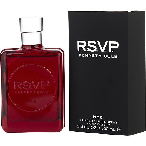 KENNETH COLE RSVP by Kenneth Cole EDT SPRAY 3.4 OZ (The color of the bottle may vary)