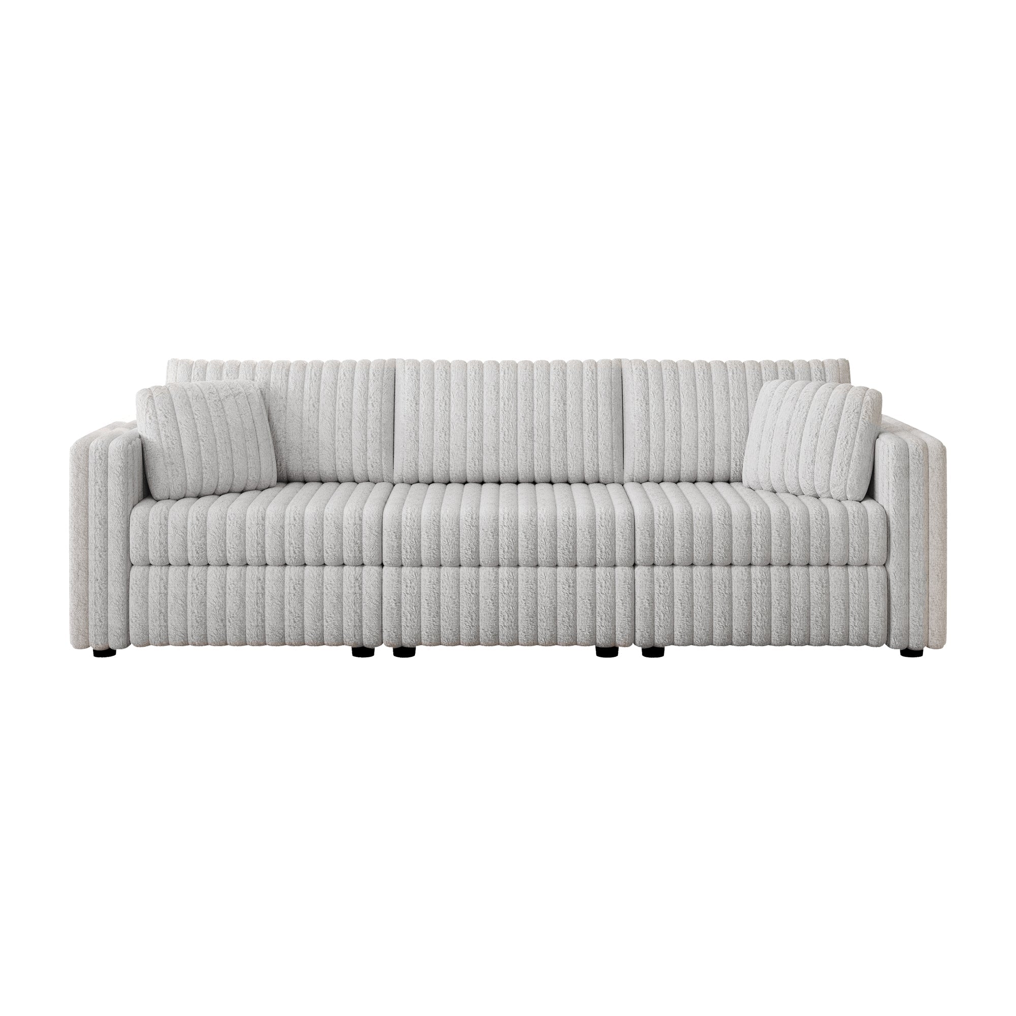 106.3" Soft Modular 3-Person Sofa