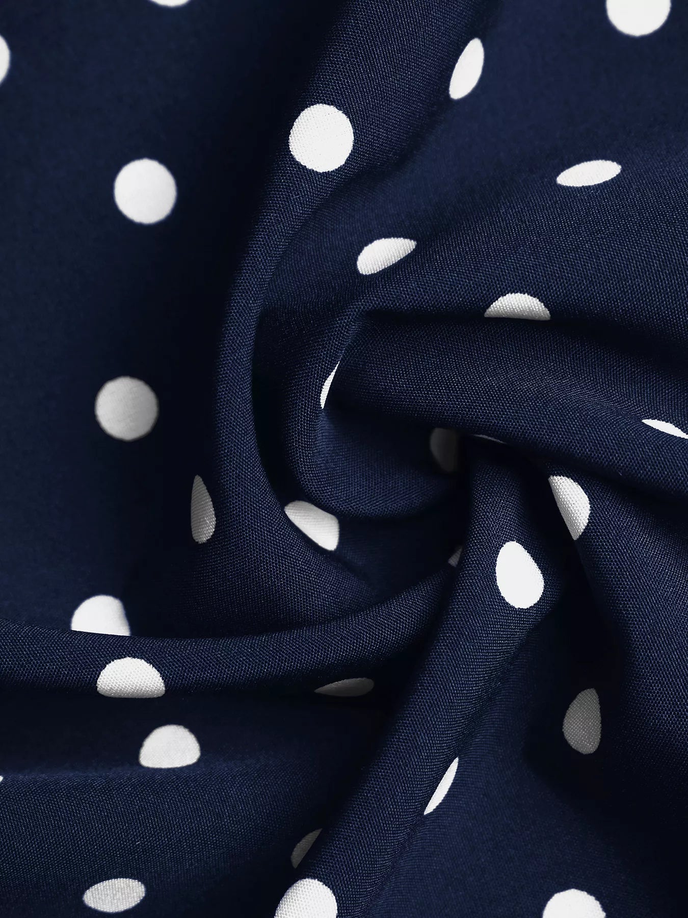Polka Dot Tube A-Line Dress