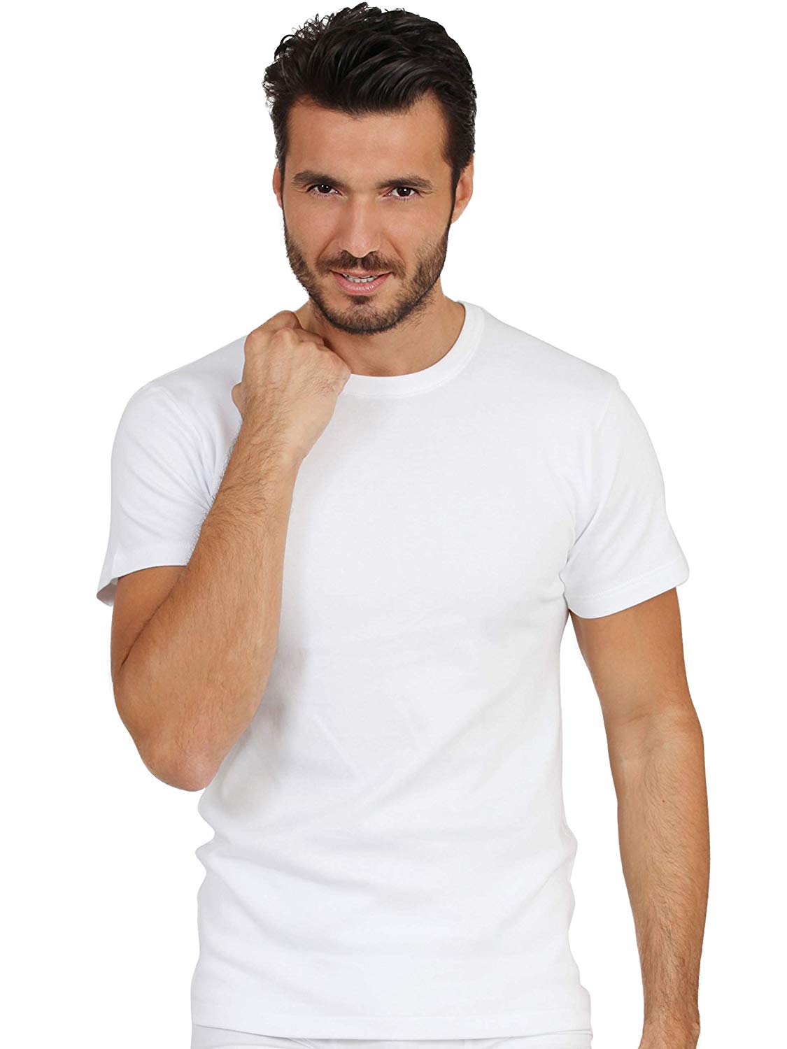 EGi Luxury 100% Merino Wool Men's Short Sleeve T-Shirt. Proudly Made in Italy (471) - Overture Gifts