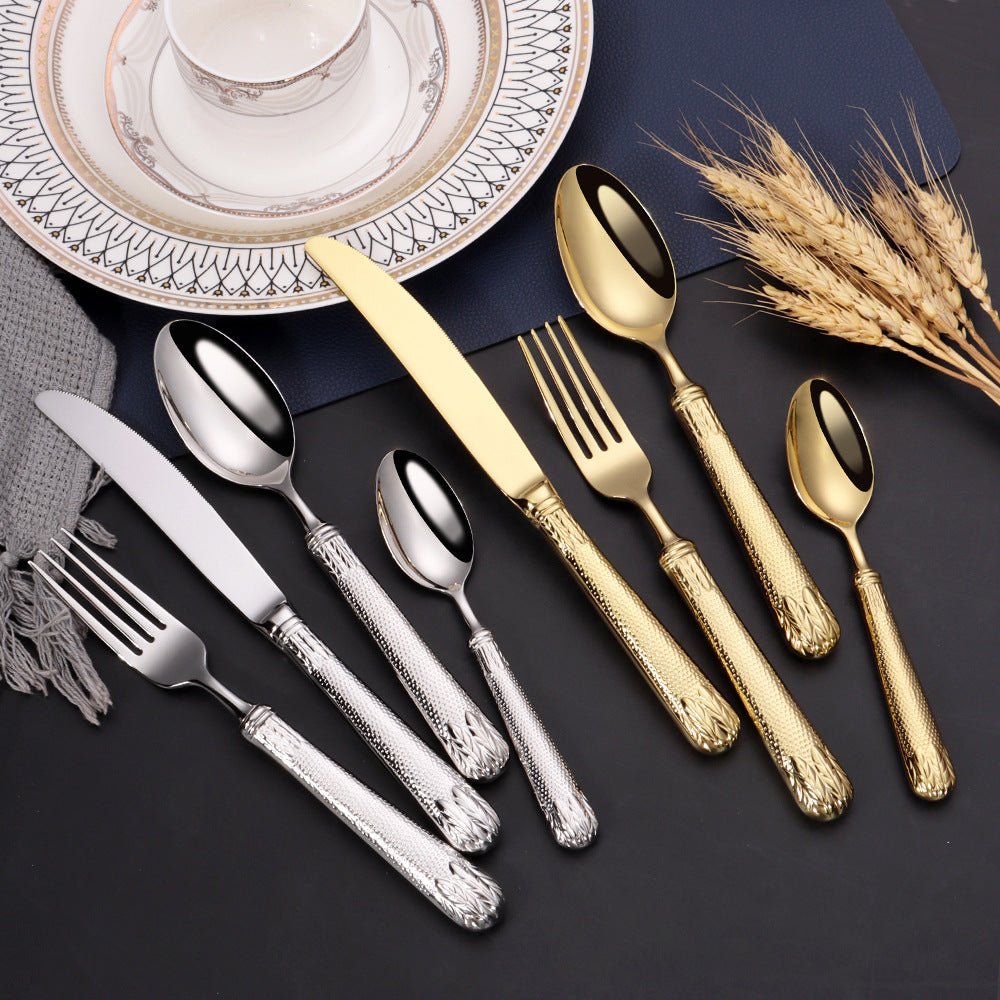 Elnoora Gold&Silver Luxury Cutlery Set | Yedwo - Overture Gifts