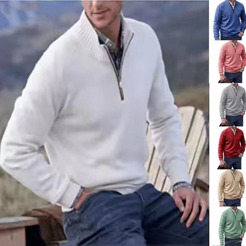 European And American Men's Wool Warm Sweater - Overture Gifts