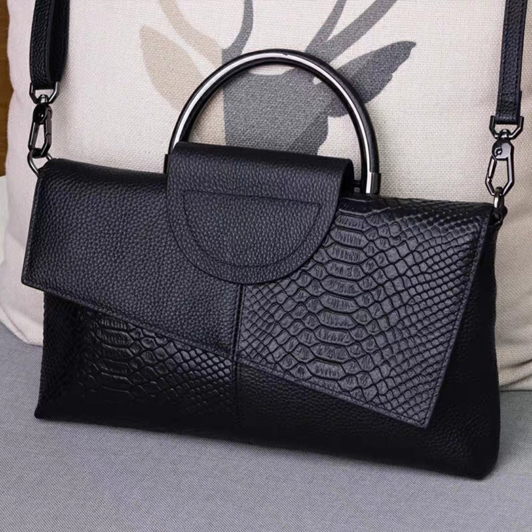 Evening Clutch bag women large capacity banquet handbag crocodile pattern women's fashion temperament crossbody bag - Overture Gifts