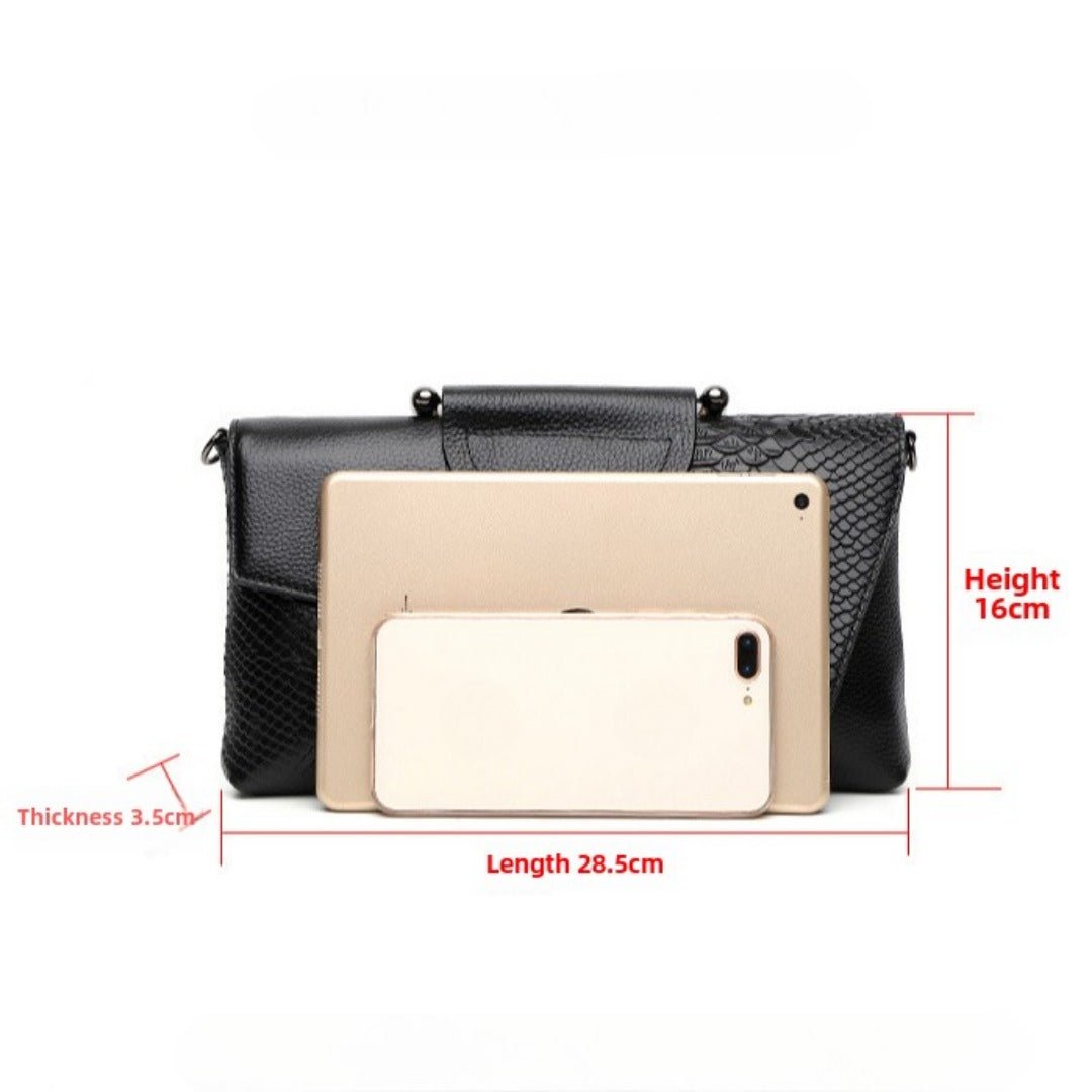 Evening Clutch bag women large capacity banquet handbag crocodile pattern women's fashion temperament crossbody bag - Overture Gifts