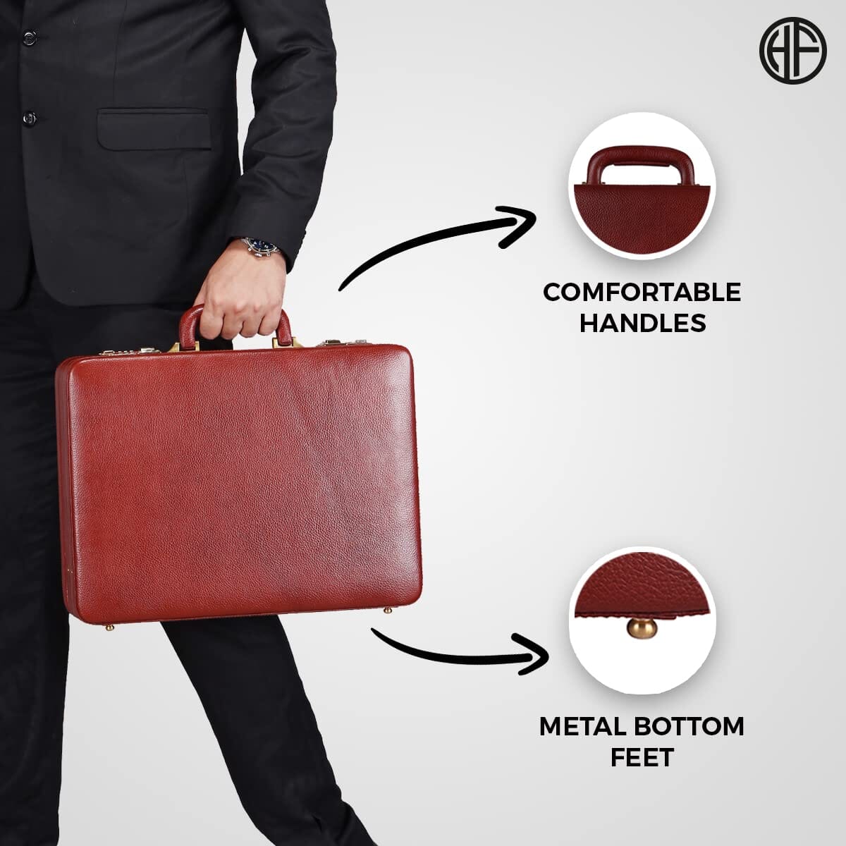 Expandable Office Suitcase Briefcase - Overture Gifts