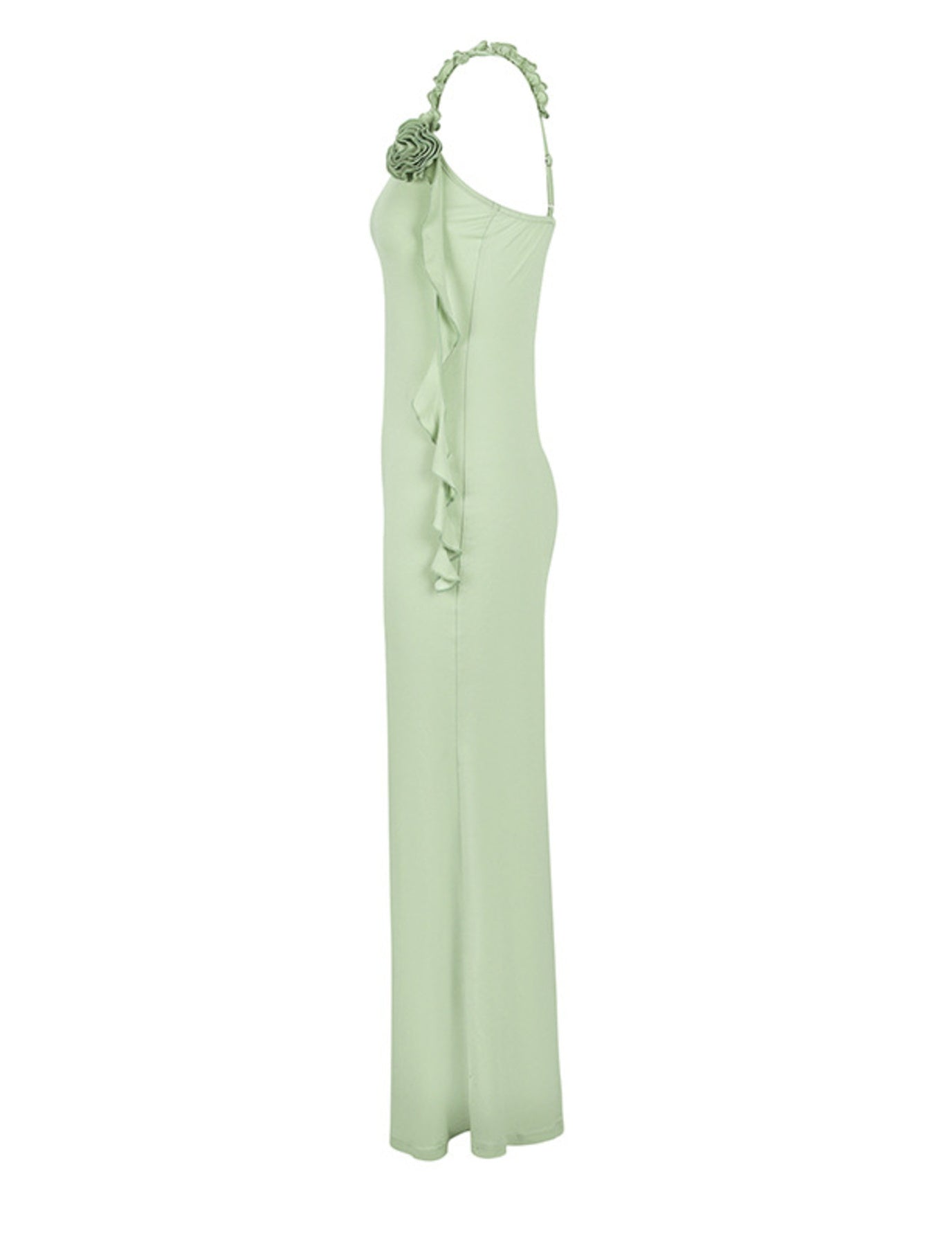 Floral Bodycon Mermaid Maxi Dress