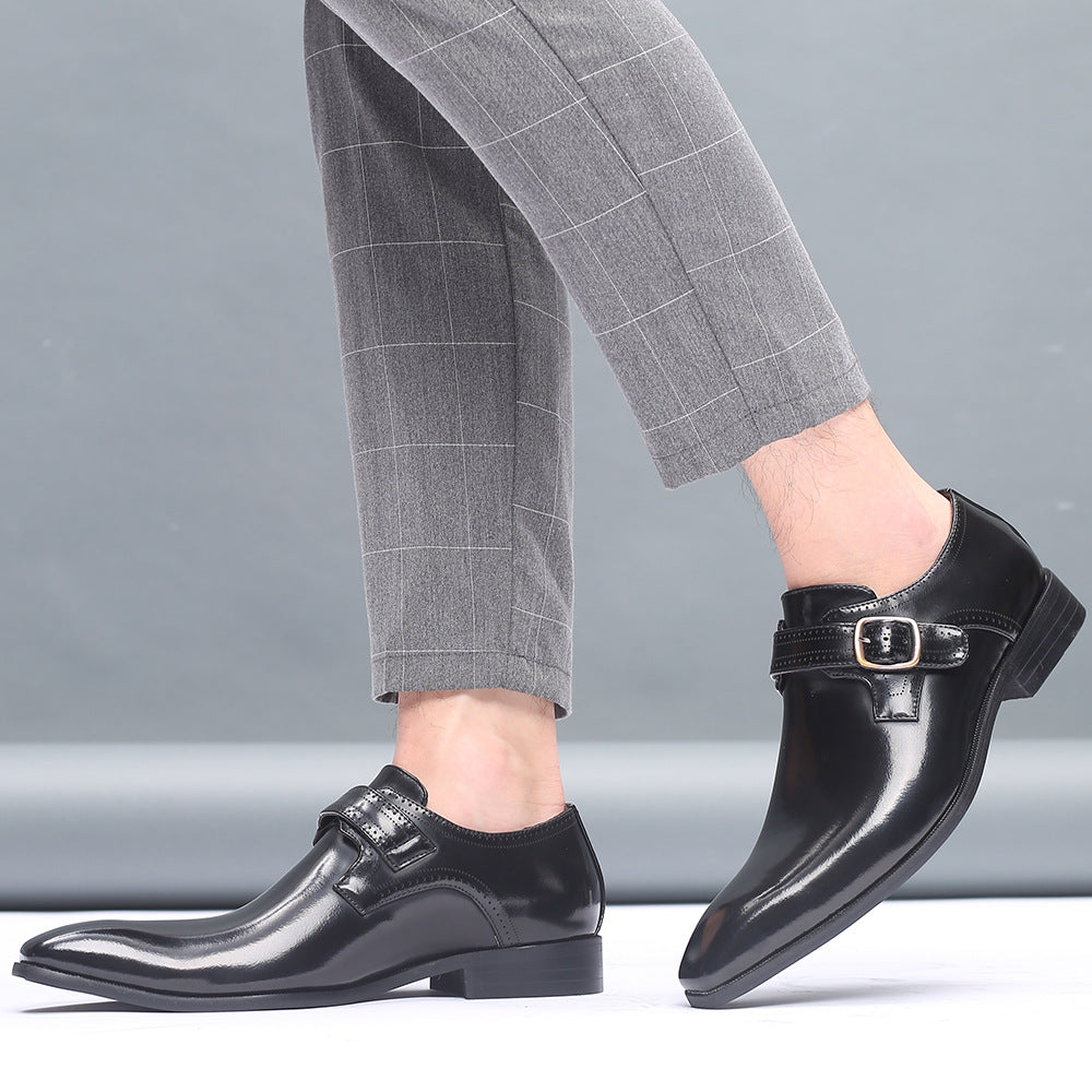 Business-casual Formal Mens Leather Shoes