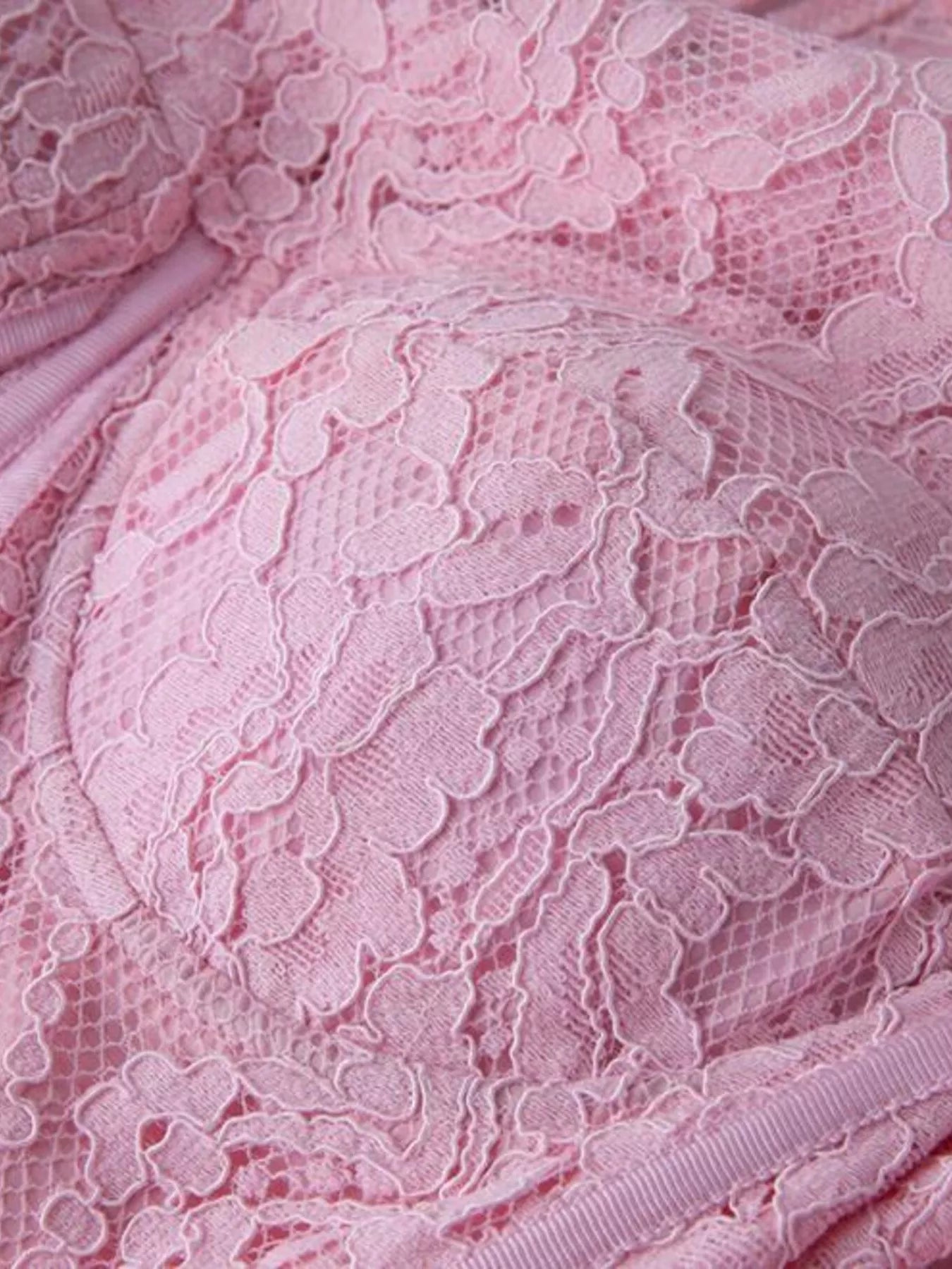 Lace Long Sleeve Midi Dress
