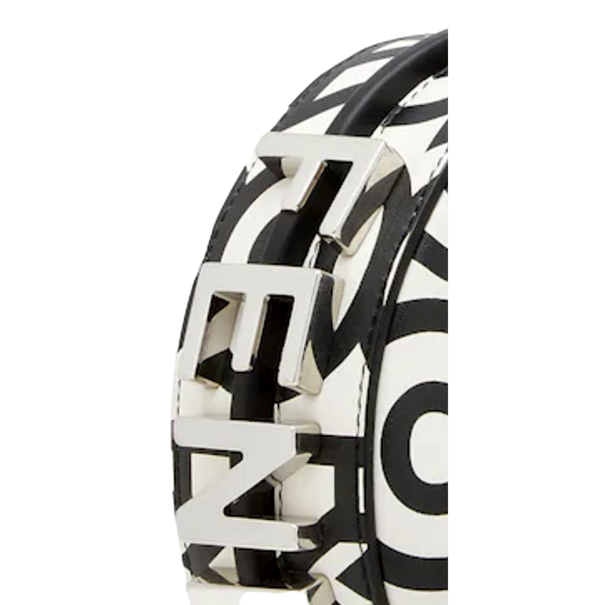 Fendi x Marc Jacobs Fendigraphy Nano Hobo Bag Black White