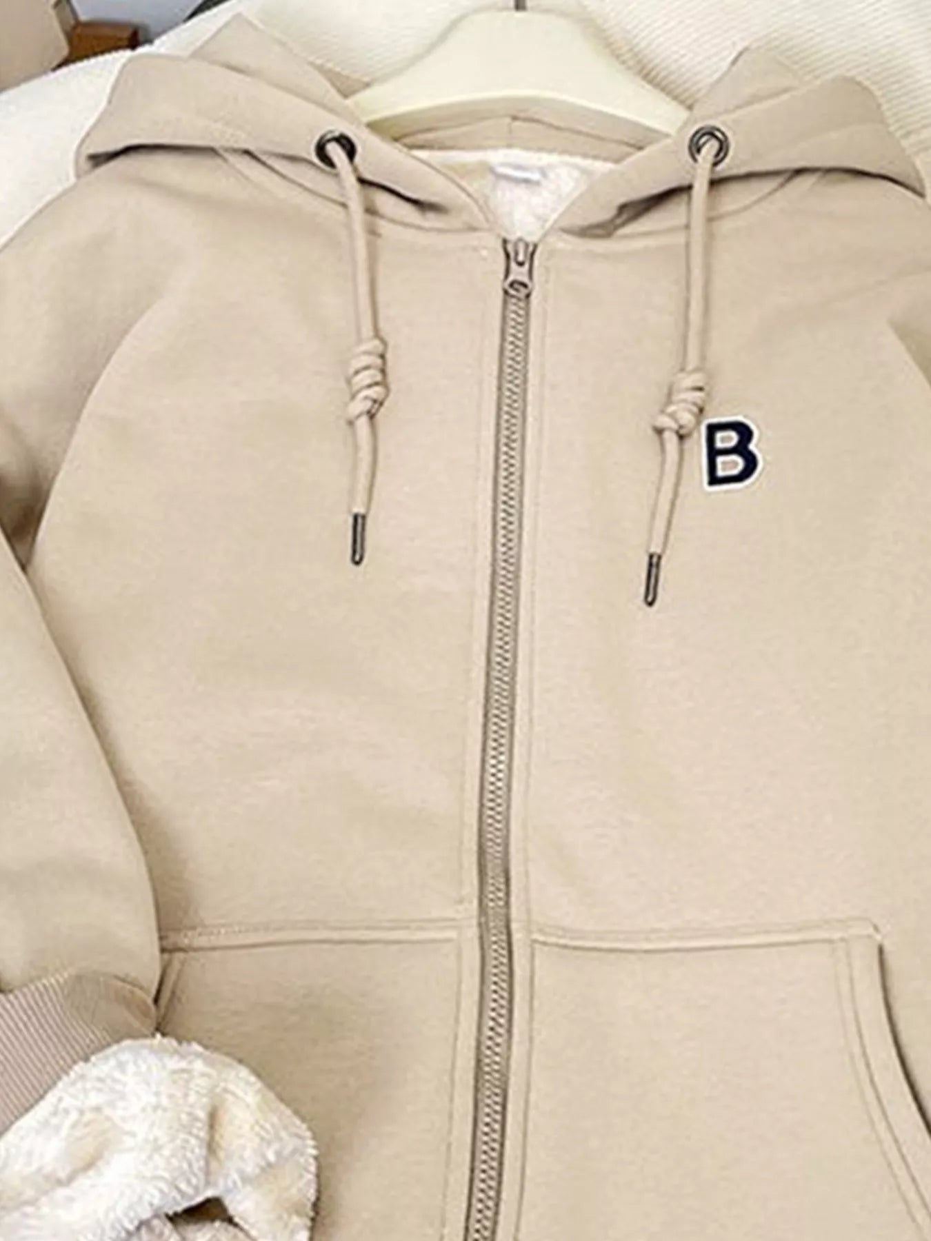 Fleece-Lined Zip-Up Hoodie - Overture Gifts