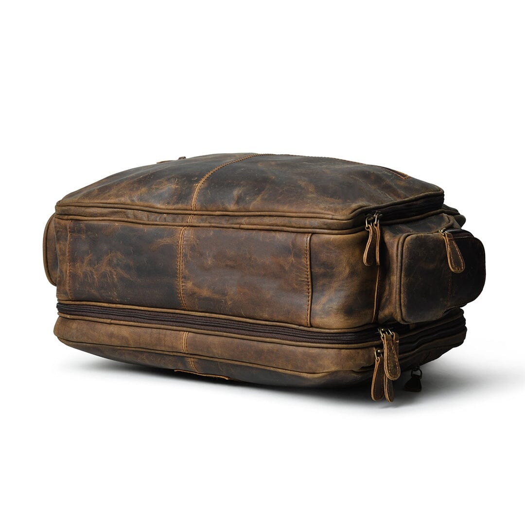 Floyd Handmade Buffalo Leather Office Briefcase - Overture Gifts