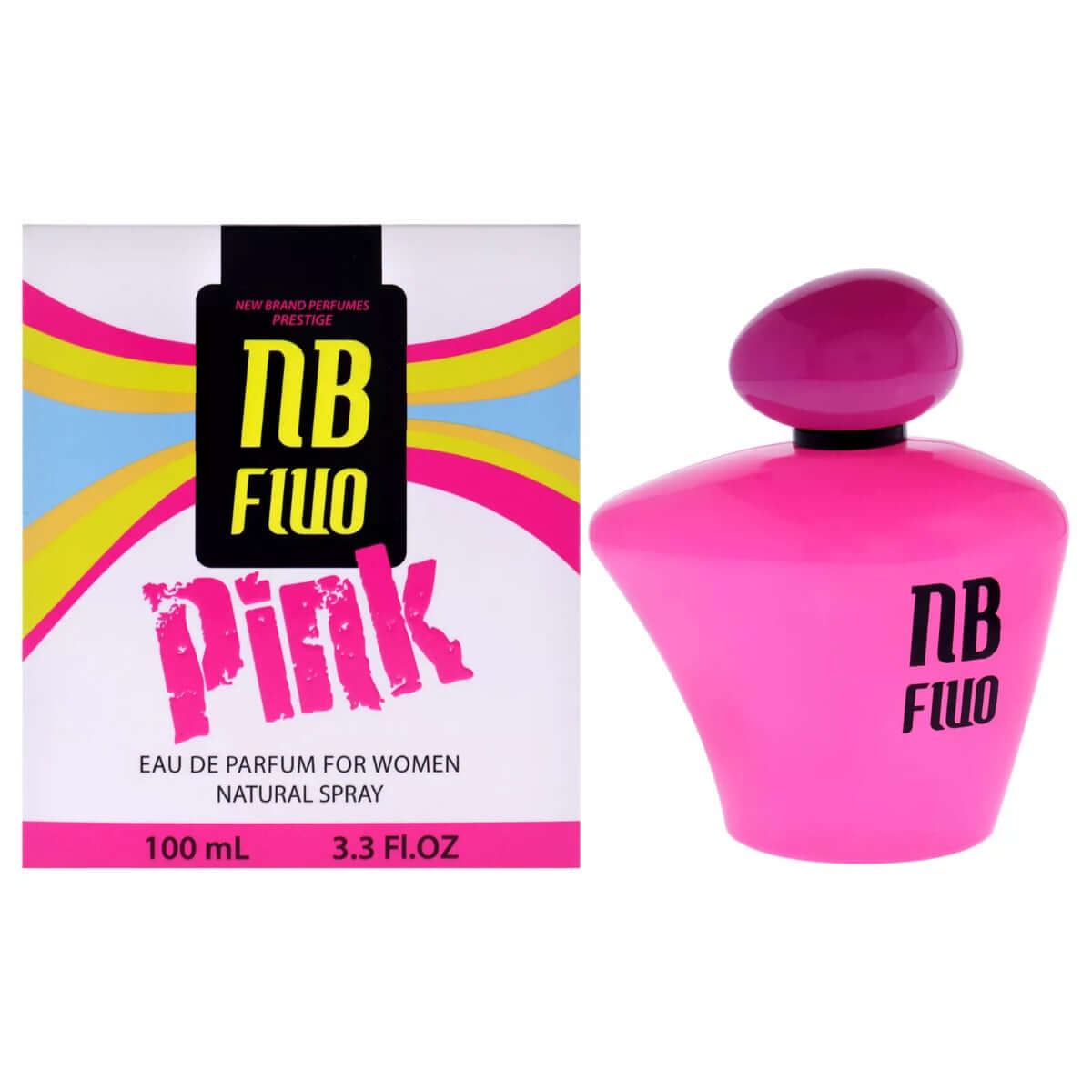 New Brand Fluo Pink for Women 3.3 oz EDP Spray