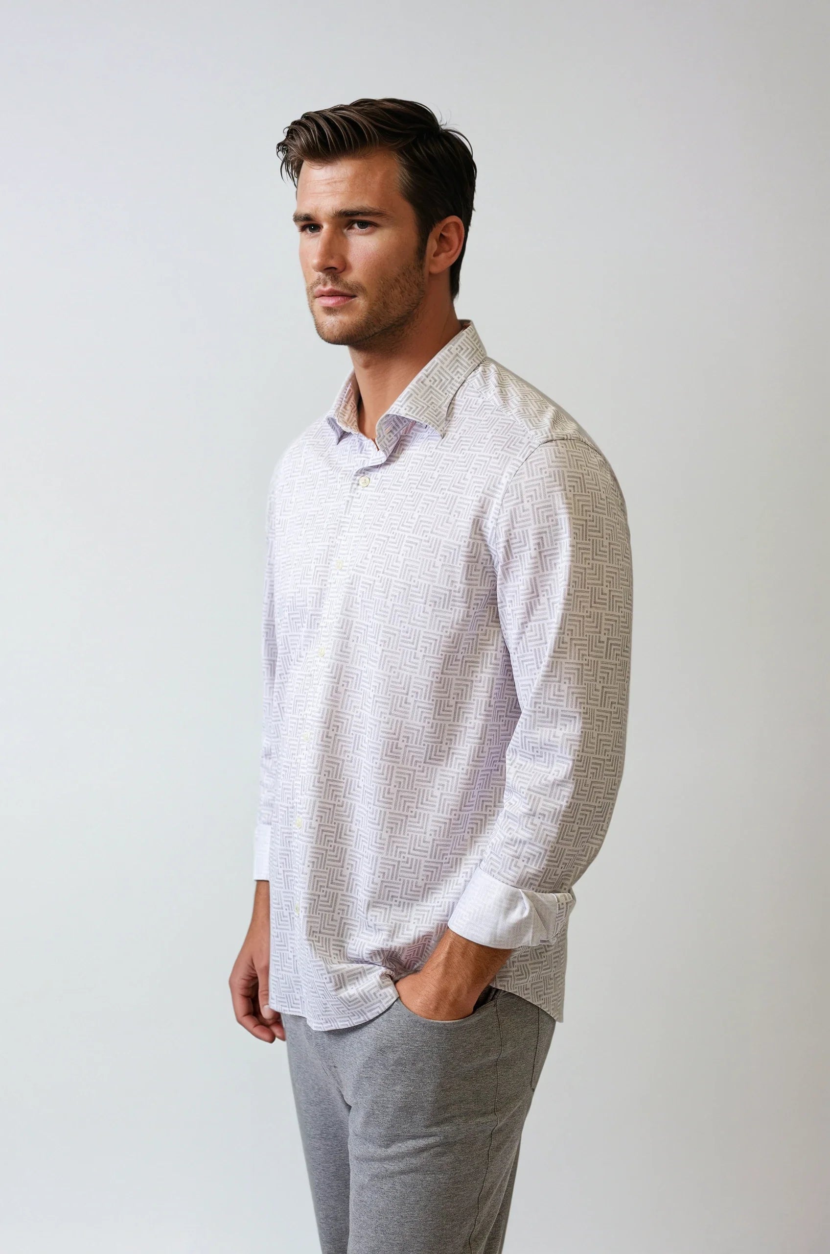 Four Corners Long Sleeve Tech Shirt  - Men