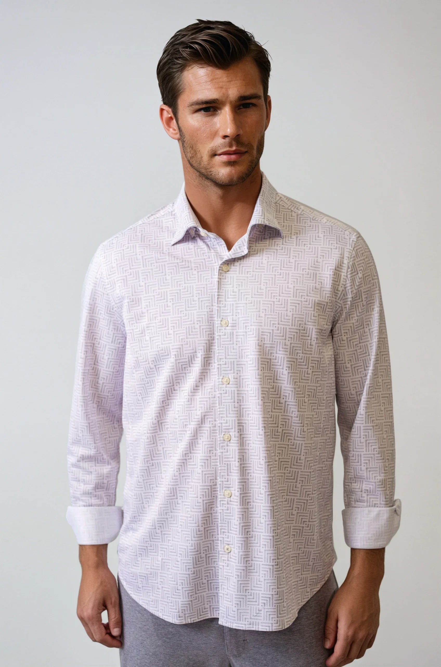 Four Corners Long Sleeve Tech Shirt  - Men